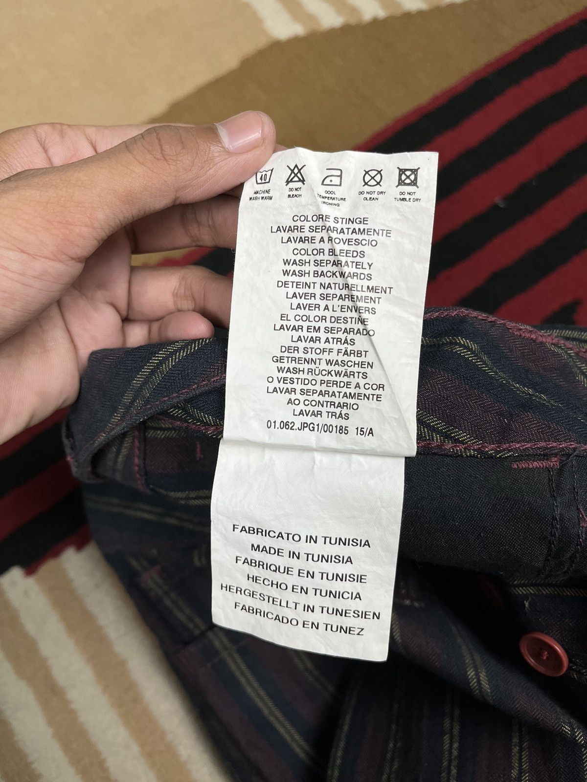 Jean Paul Gaultier Jean’s Paul Gaultier Streep Jeans Pants Size US 30 / EU 46 - 12 Thumbnail