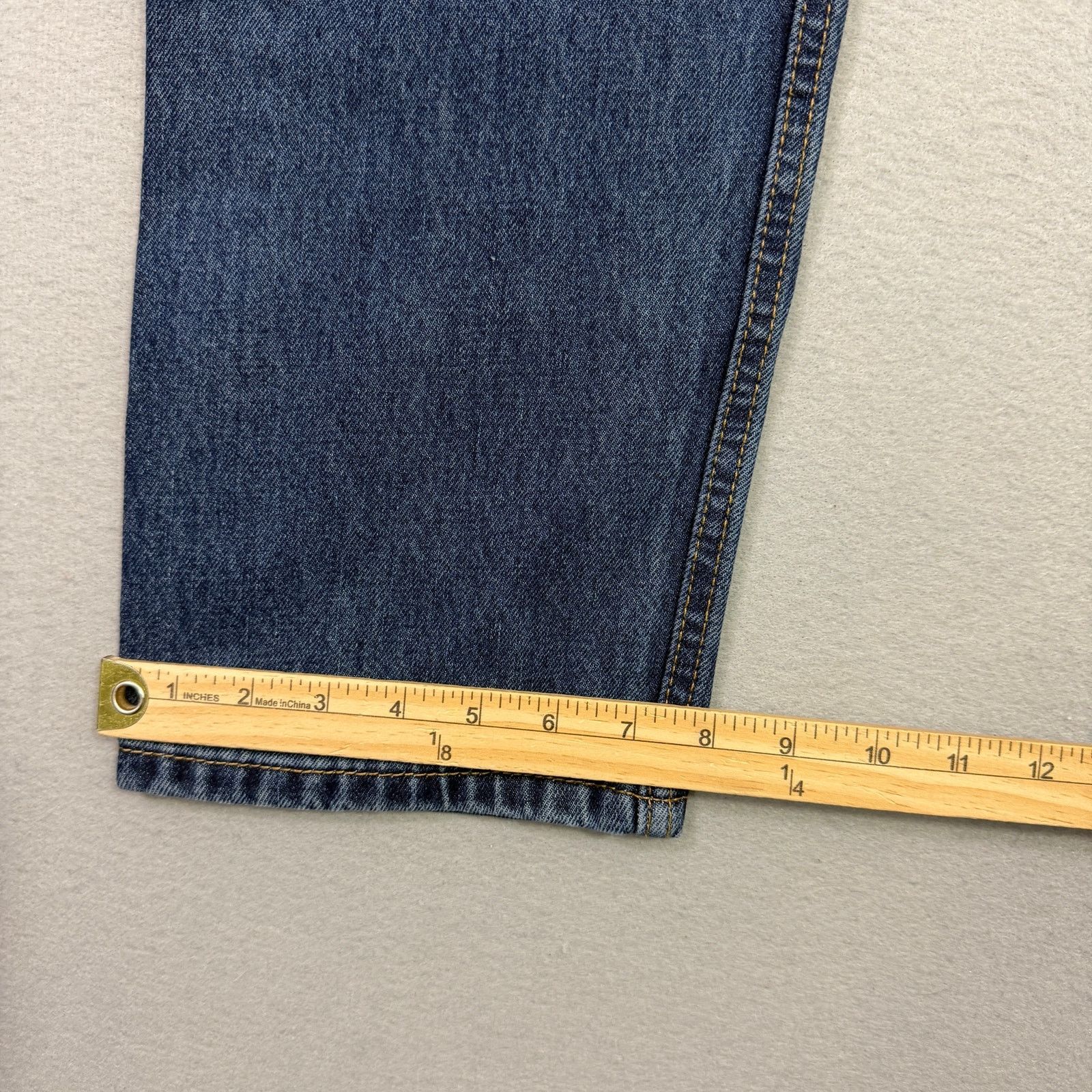 Levi's Levis 505 Jeans Men's 32x32 Blue Denim Straight Regular Fit Size US 32 / EU 48 - 10 Thumbnail