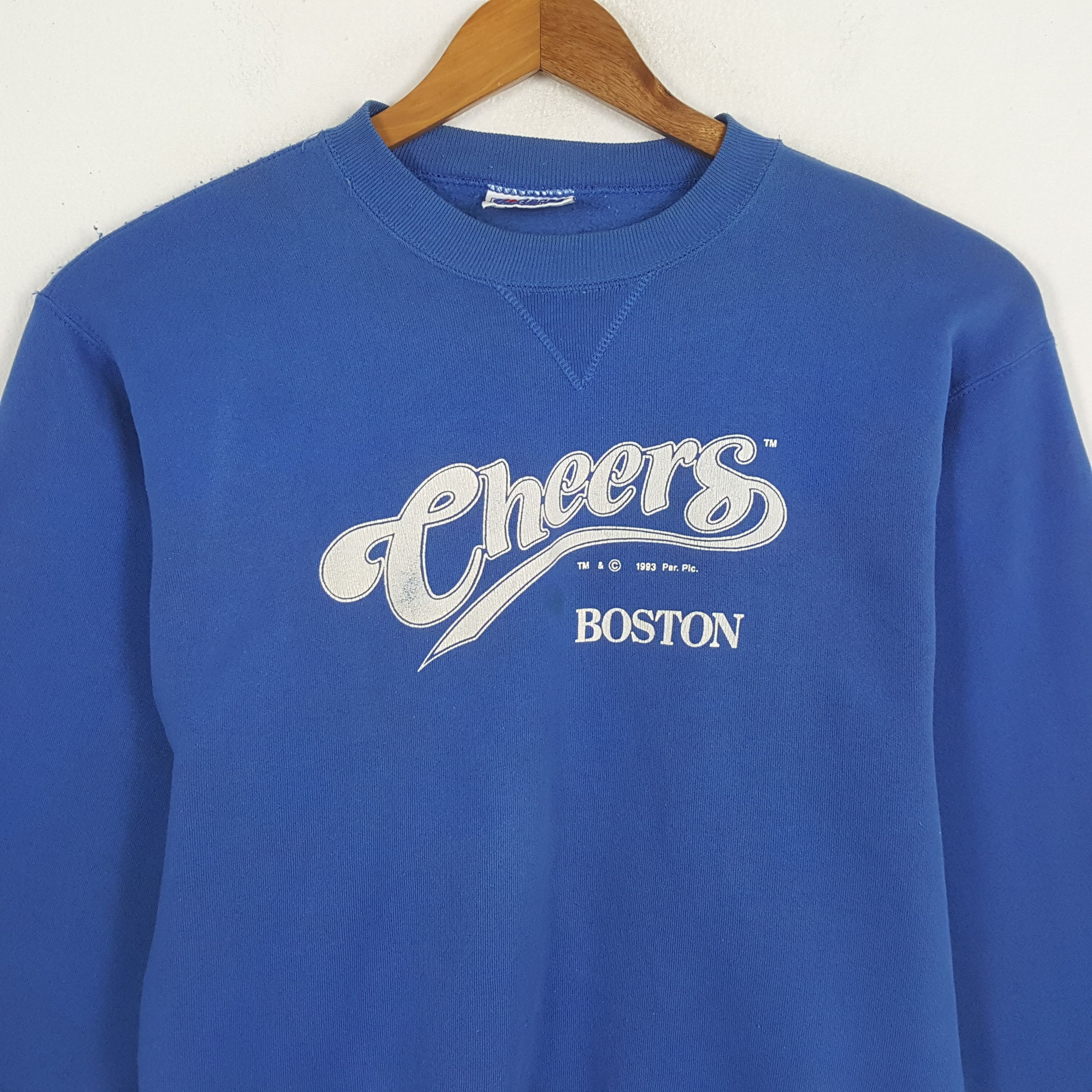 Vintage Vintage CHEERS BOSTON American Movies Promo Sweatshirts Size US M / EU 48-50 / 2 - 2 Thumbnail