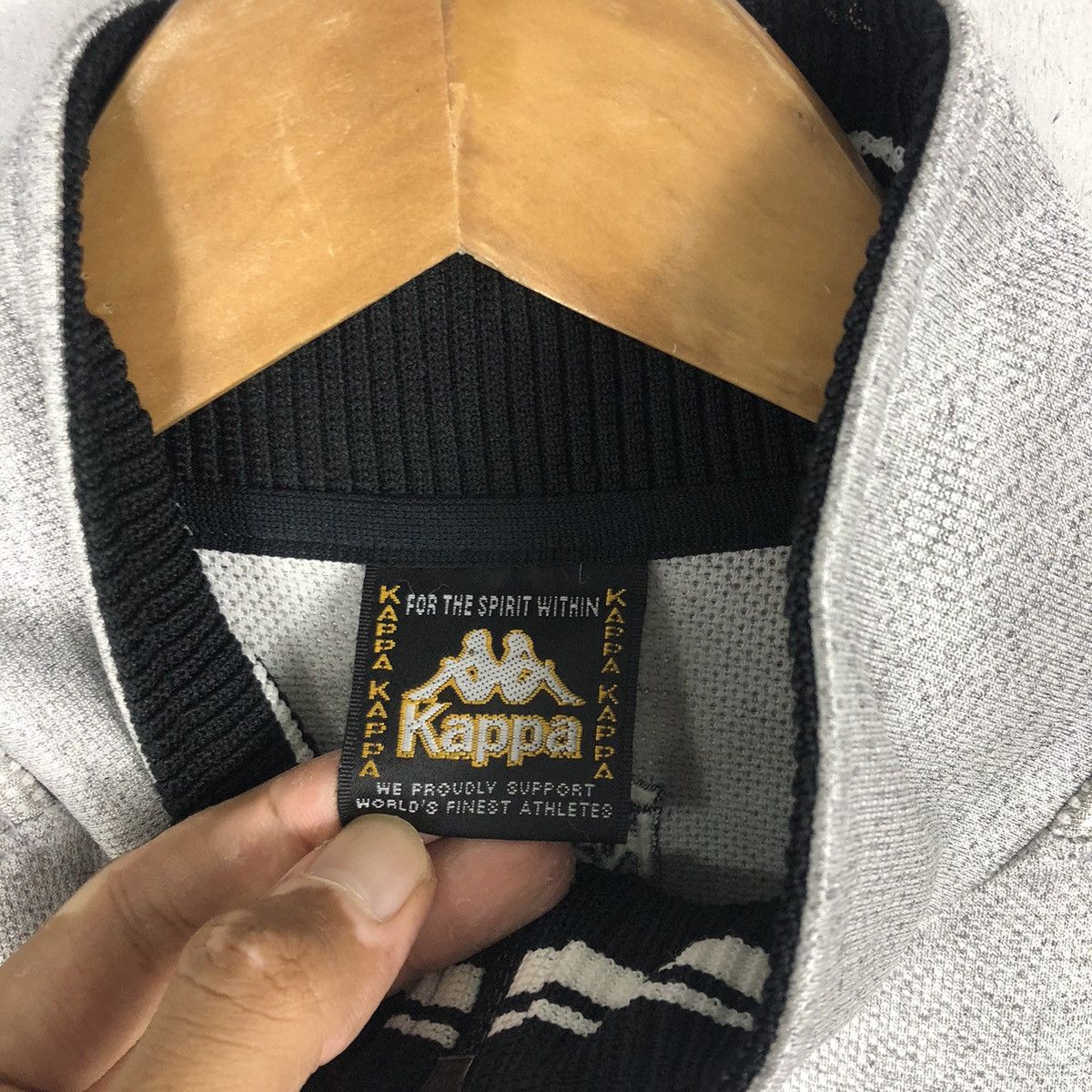 Kappa × Vintage Vintage Kappa zipper Sweater Size US M / EU 48-50 / 2 - 7 Thumbnail
