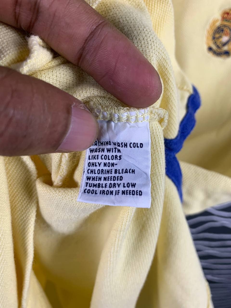 Polo Ralph Lauren Vtg Polo Ralph Lauren Crest Logo RRL Polo Tee Size US M / EU 48-50 / 2 - 6 Thumbnail