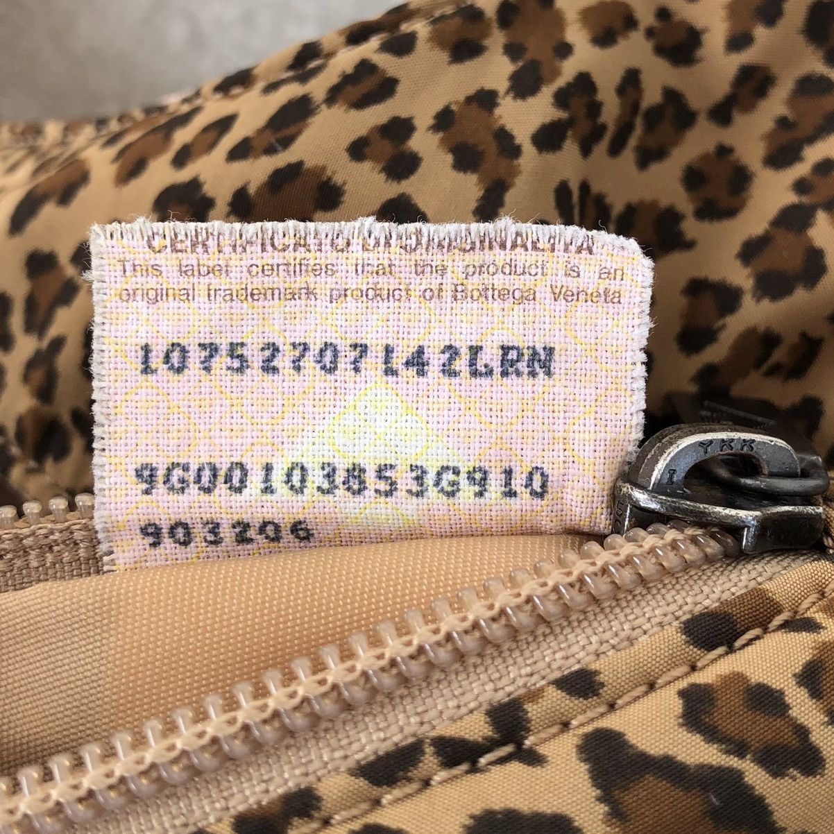 Bottega Veneta Vintage Bottega Veneta Leopard Print Tote Bag Size ONE SIZE - 12 Thumbnail