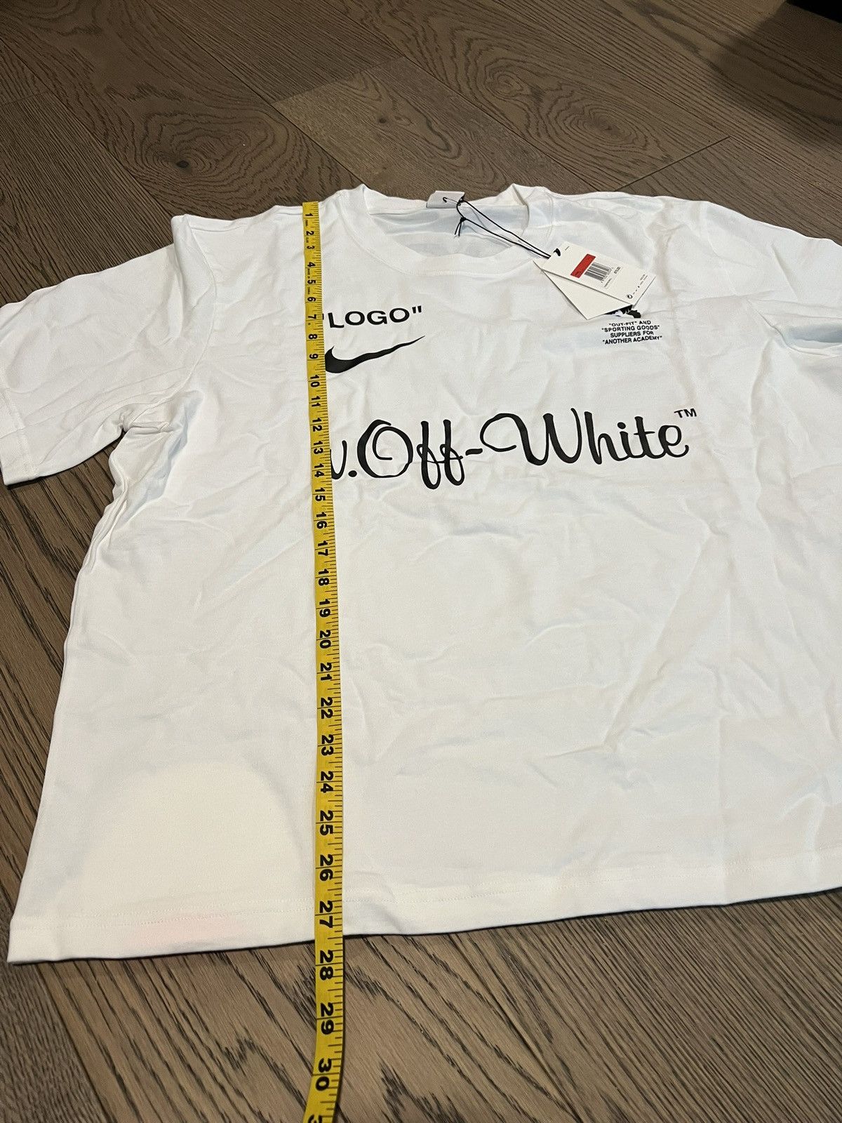 Nike × Off-White Nike x Off-White “Logo” Shirt White Large Size US L / EU 52-54 / 3 - 6 Thumbnail