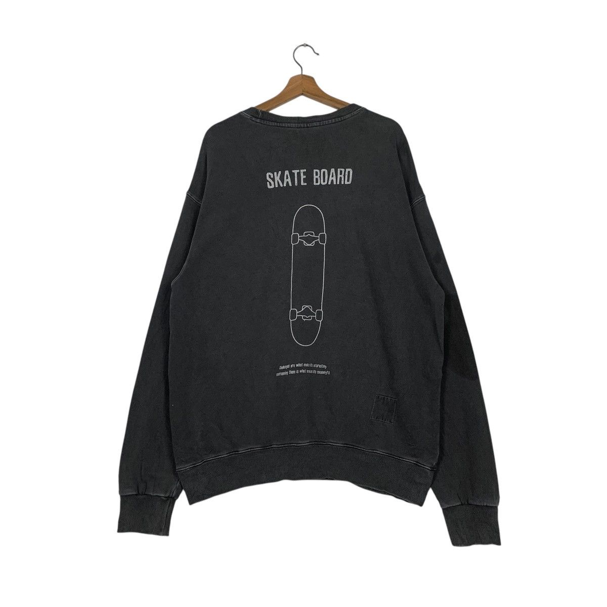 Japanese Brand Japanese Brand LE2 Skateboard Crewneck Sweatshirt Size US L / EU 52-54 / 3 - 1 Thumbnail