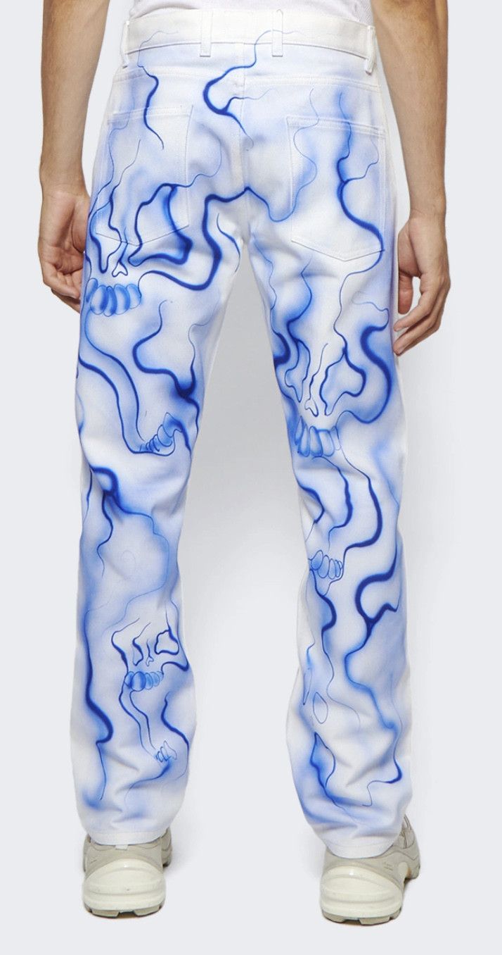 Other Airbrushed Denim-Limited Edition no.4 Blue. Size US 30 / EU 46 - 4 Thumbnail