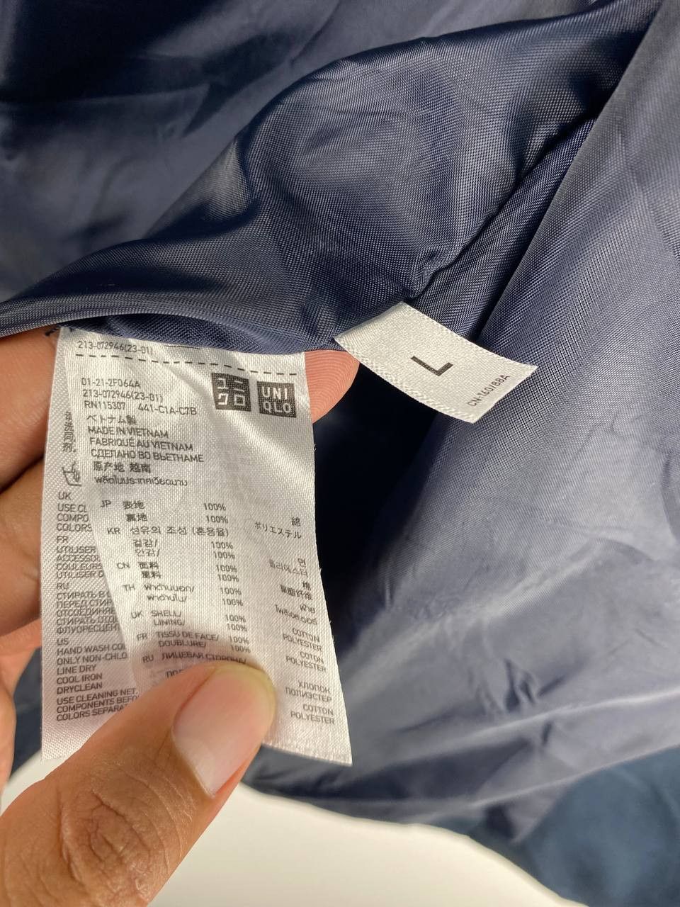 Japanese Brand uniqlo japanese brand light jacket nice design Size US L / EU 52-54 / 3 - 8 Thumbnail
