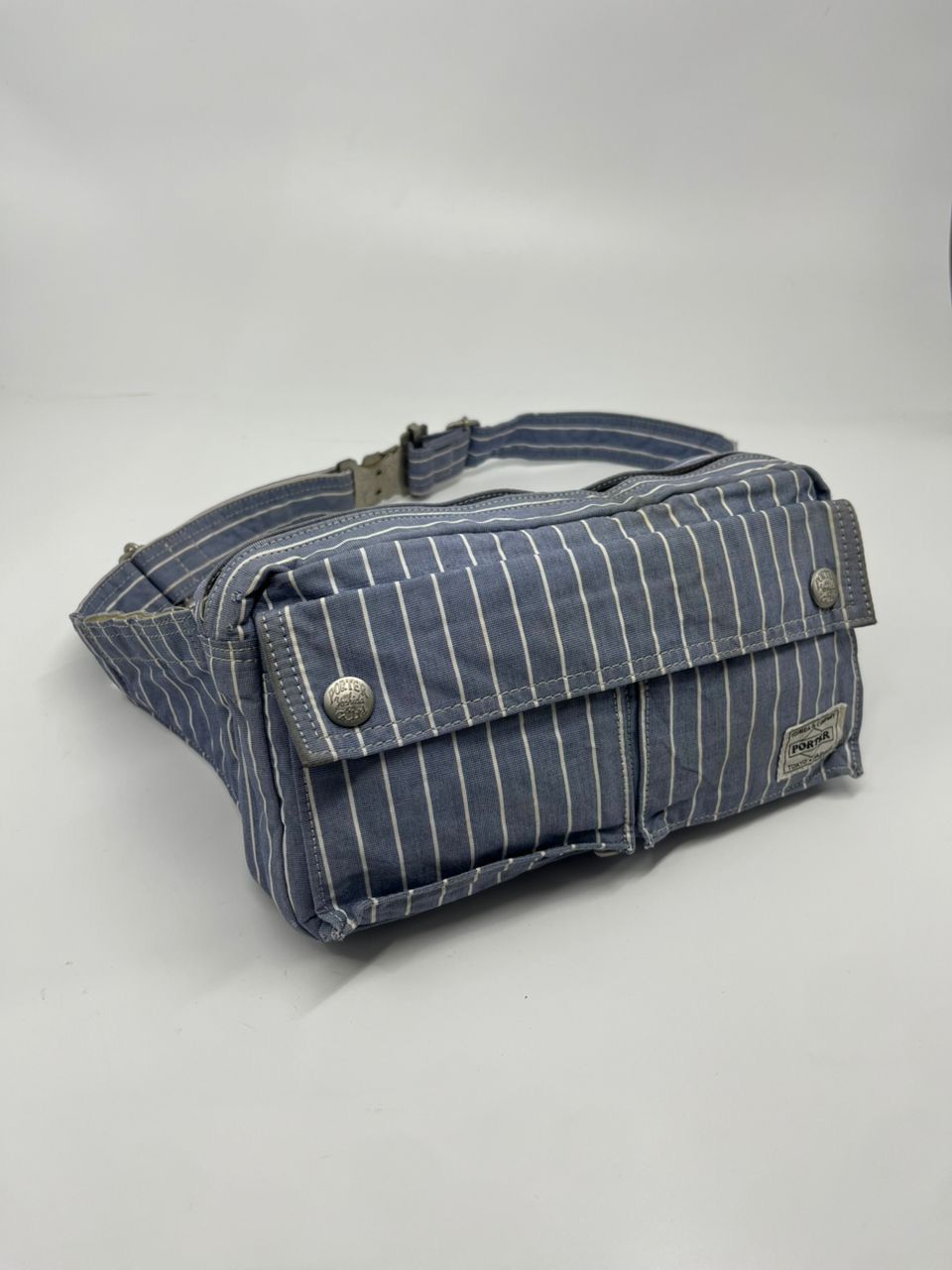 Japanese Brand × Porter Authentic Porter Cotton Denim Pouchbag Size ONE SIZE - 18 Thumbnail