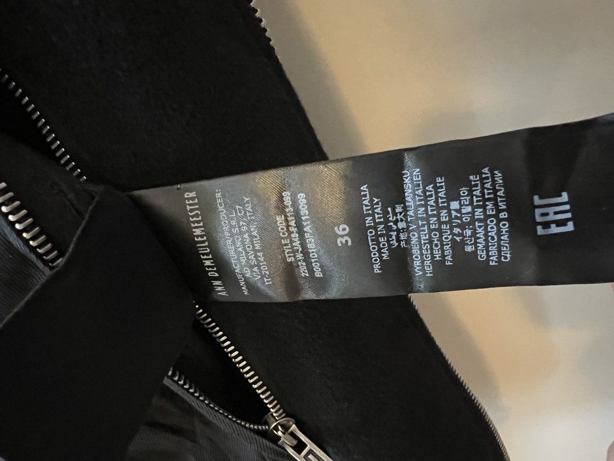 Ann Demeulemeester Ann Demeulemeester Barbara Wool Bomber Jacket - AW23 Size US S / EU 44-46 / 1 - 12 Thumbnail