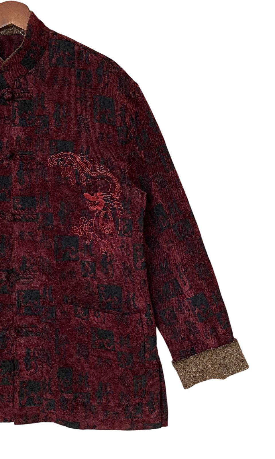 Japanese Brand × Vintage Vintage Brand Embroidery Dragon Tang Suit Long Sleeves 2000s Size US M / EU 48-50 / 2 - 6 Thumbnail