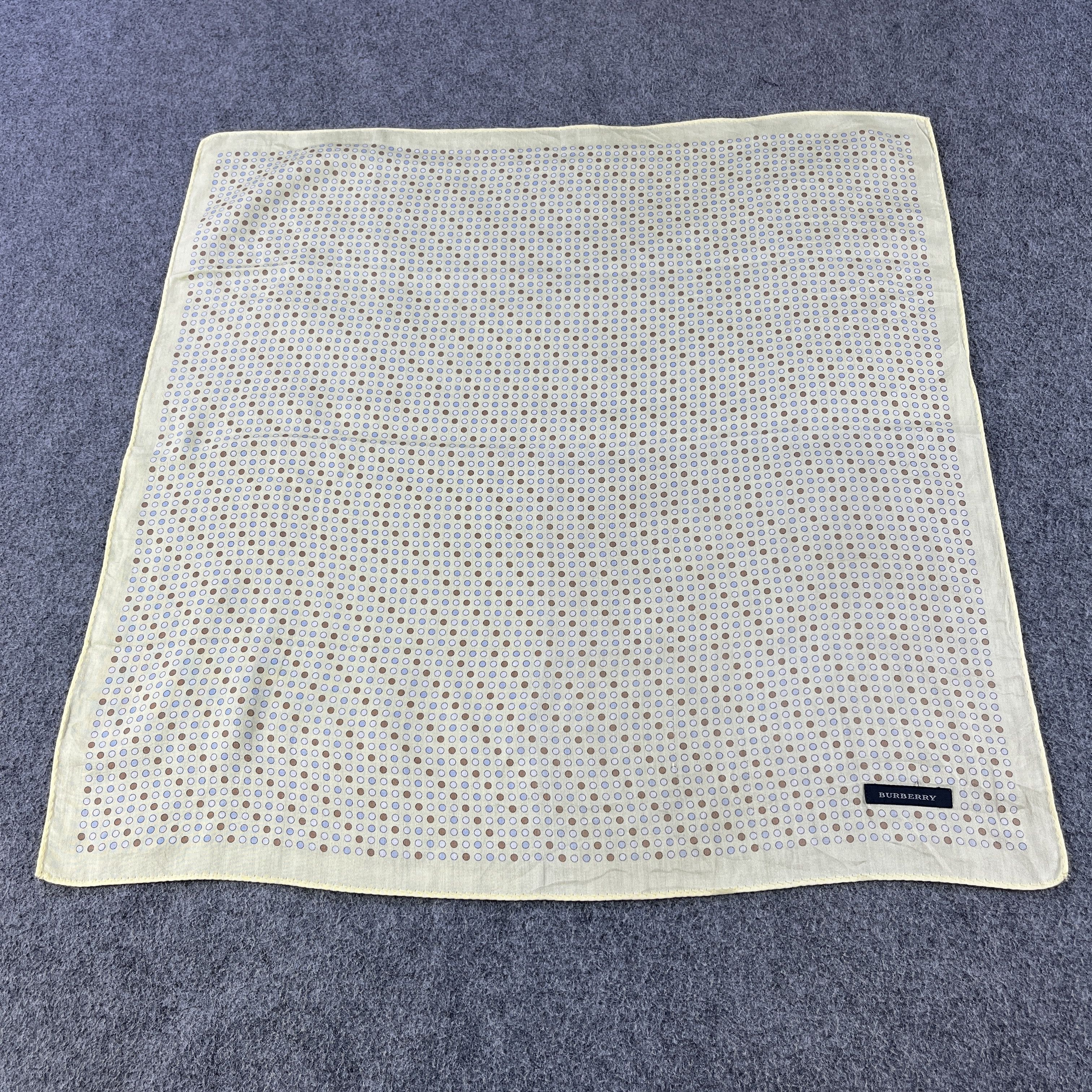 Vintage Vintage Burberry Handkerchief / Bandana / Neckerchief B099 Size ONE SIZE - 2 Thumbnail