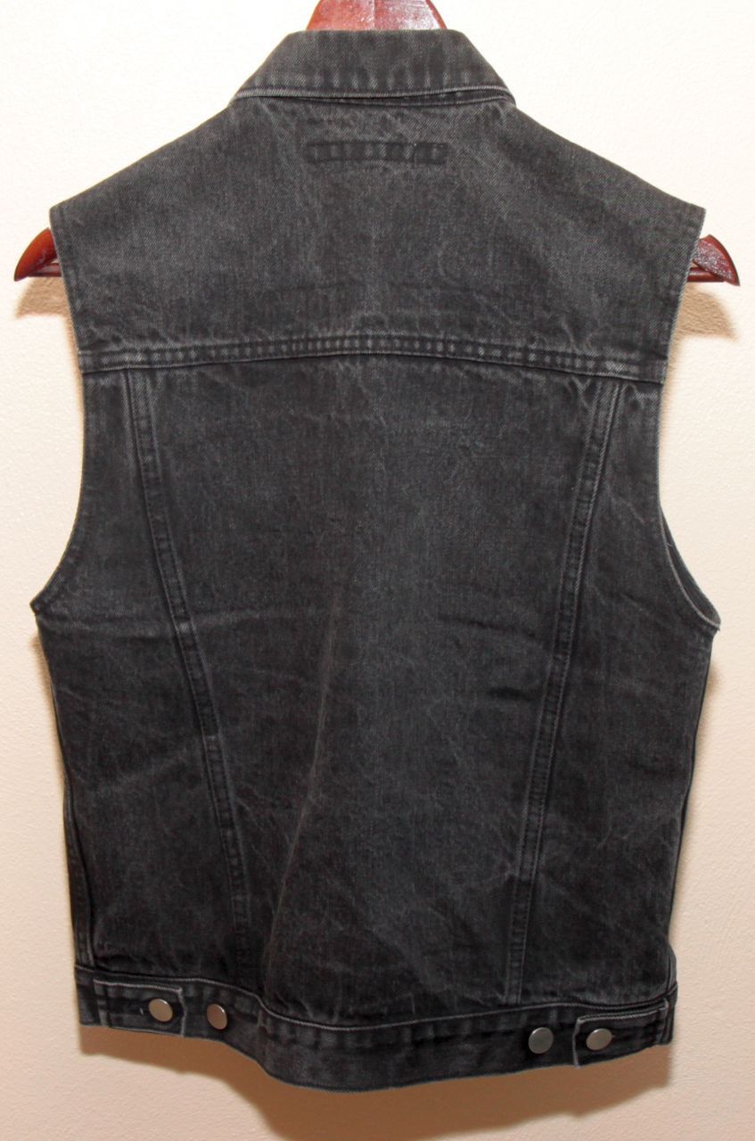 JOHN LAWRENCE SULLIVAN Washed Denim Vest Size US S / EU 44-46 / 1 - 4 Thumbnail
