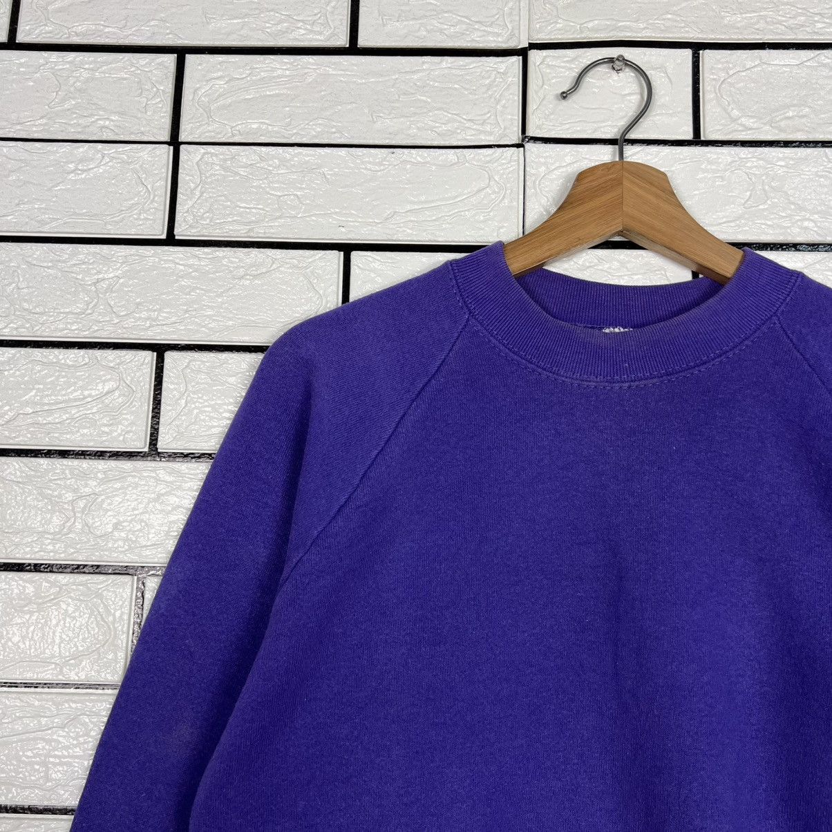 Fruit Of The Loom Vintage 80’s Fruit Of The Loom Cropped Sweatshirt #4078-C185 Size S / US 4 / IT 40 - 3 Thumbnail
