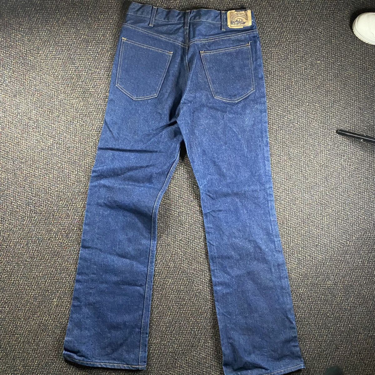 JCPenney × Vintage 1970s JC Pennys Blue Jeans BRAND NEW Size US 32 / EU 48 - 3 Thumbnail