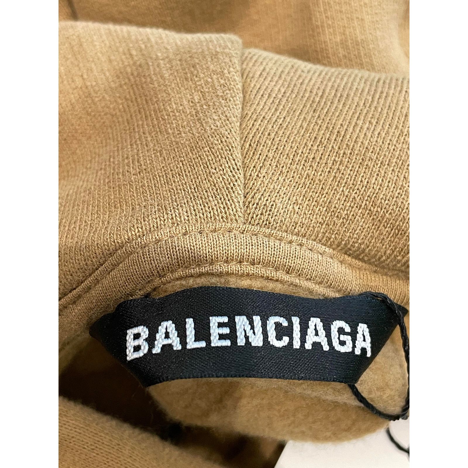 Balenciaga Balenciaga BB Hoodie Brown Size L / US 10 / IT 46 - 4 Thumbnail