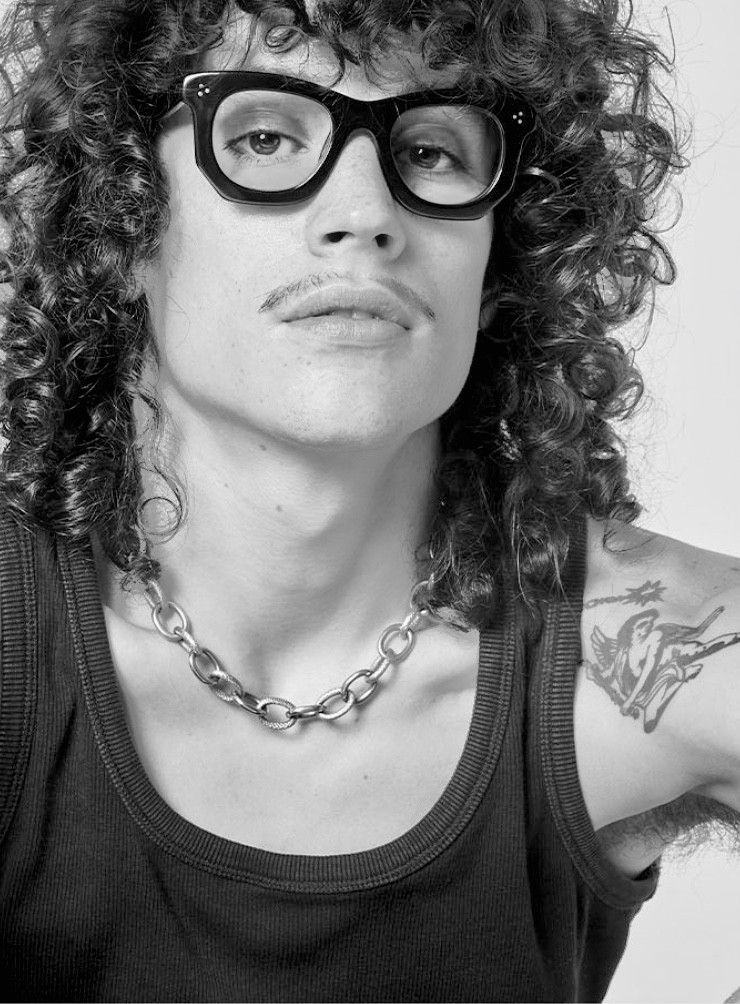 Lesca Lunetier Black & Crystal Eyeglasses Frame Size ONE SIZE - 6 Thumbnail