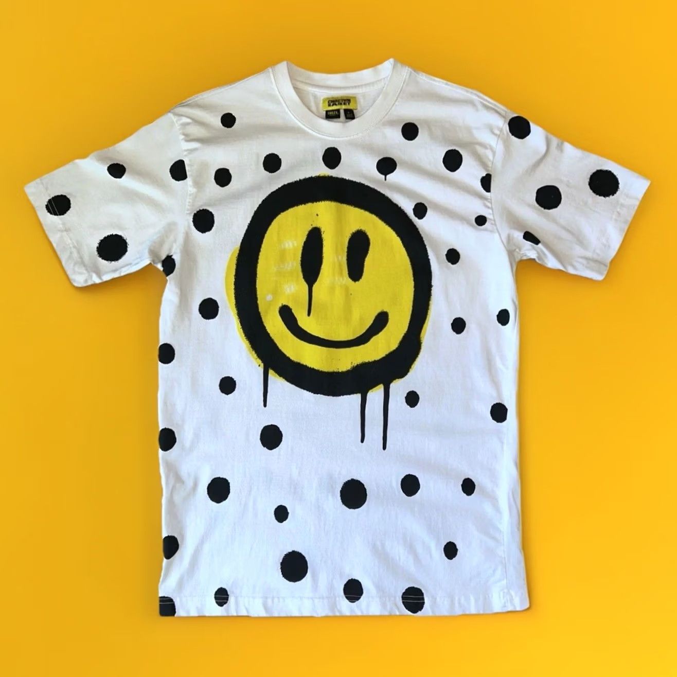 Vintage VINTAGE? Chinatown Market x Smiley Tee White T-Shirt Short Sleeve Men’s Large Size US L / EU 52-54 / 3 - 2 Thumbnail