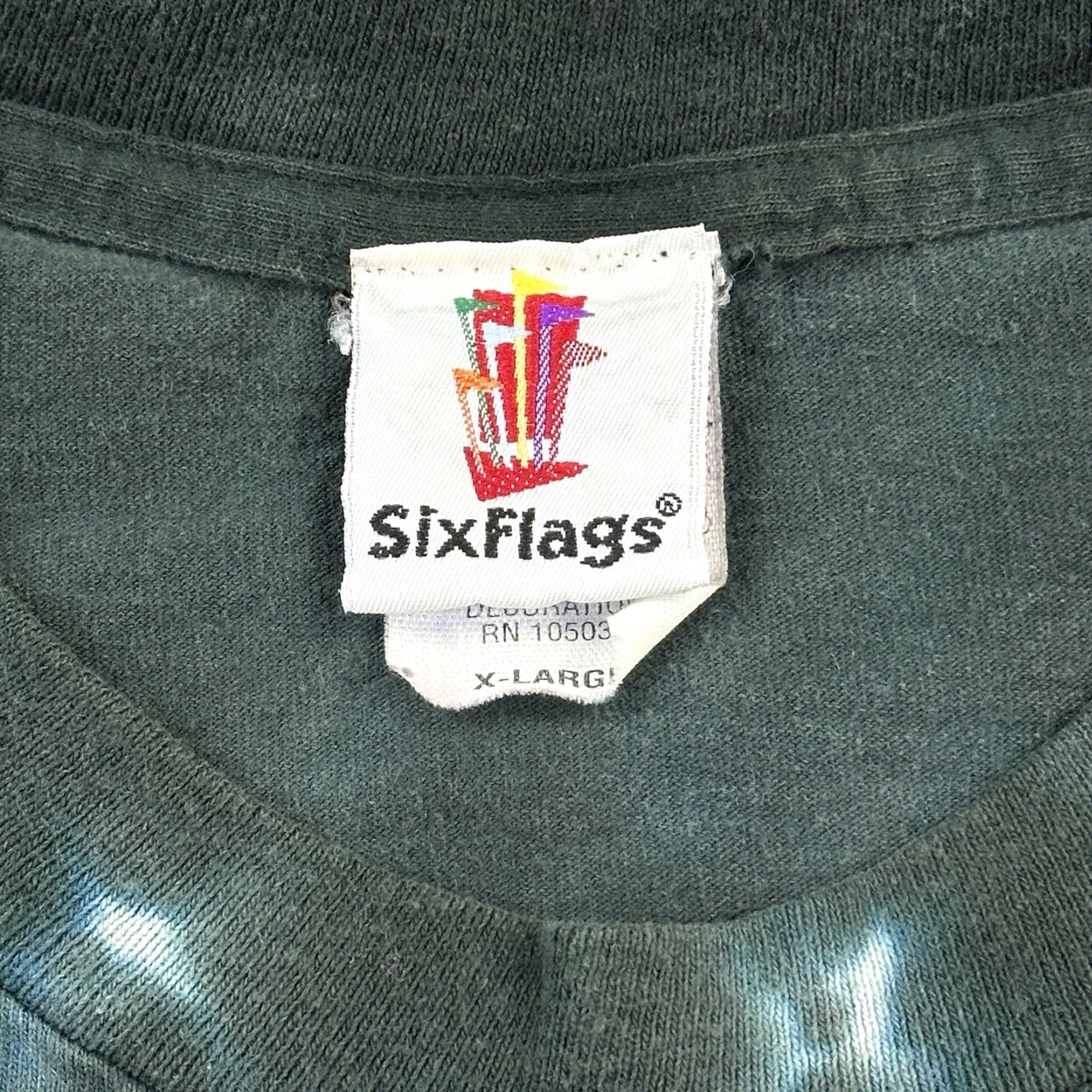 Vintage Vintage Six Flags Batman Shirt Mens XL Tie Dye Single Stitch USA Made 90s Shirt Mens XL Batman Tie Dye USA Made 90s Six Flags Vintage Shirt Size US XL / EU 56 / 4 - 7 Thumbnail