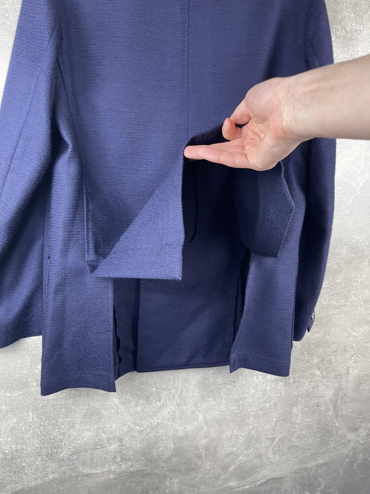 Boggi Boggi Milano Double Breasted Wool Blend Blazer Navy Size 52 Size US L / EU 52-54 / 3 - 8 Thumbnail