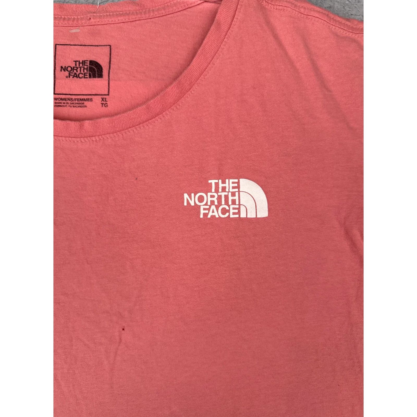 The North Face The North Face Shirt Women Extra Large Pink Crop Length Short Sleeve Crew READ Size XL / US 12-14 / IT 48-50 - 6 Thumbnail