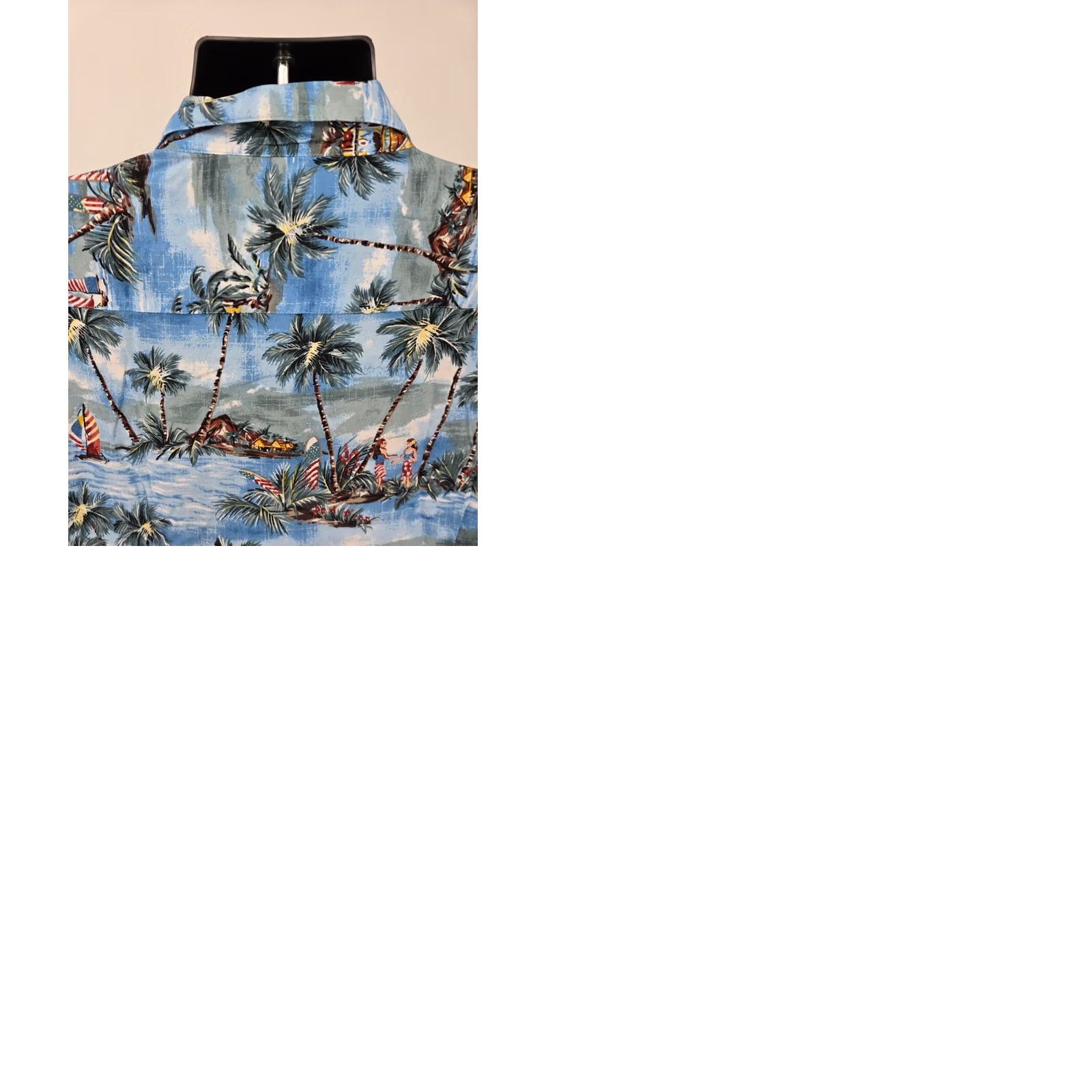 Vintage Batik Bay Hawaiian Shirt 4XB BIG Blue Floral Aloha Camp Lightweight Men Shirt Big & Tall Blue Floral Summer Holiday 90s Hawaii Mens Size US XXL / EU 58 / 5 - 9 Thumbnail