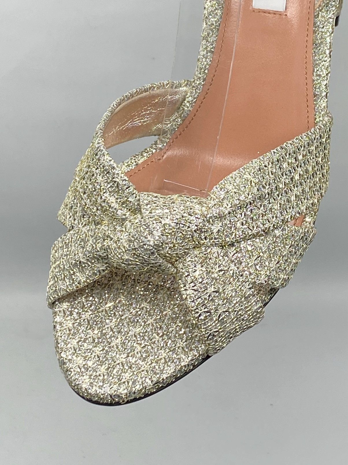 Aquazzura Aquazzura Nina 85MM Knotted Sandals size 38 Size US 8 / IT 38 - 10 Thumbnail