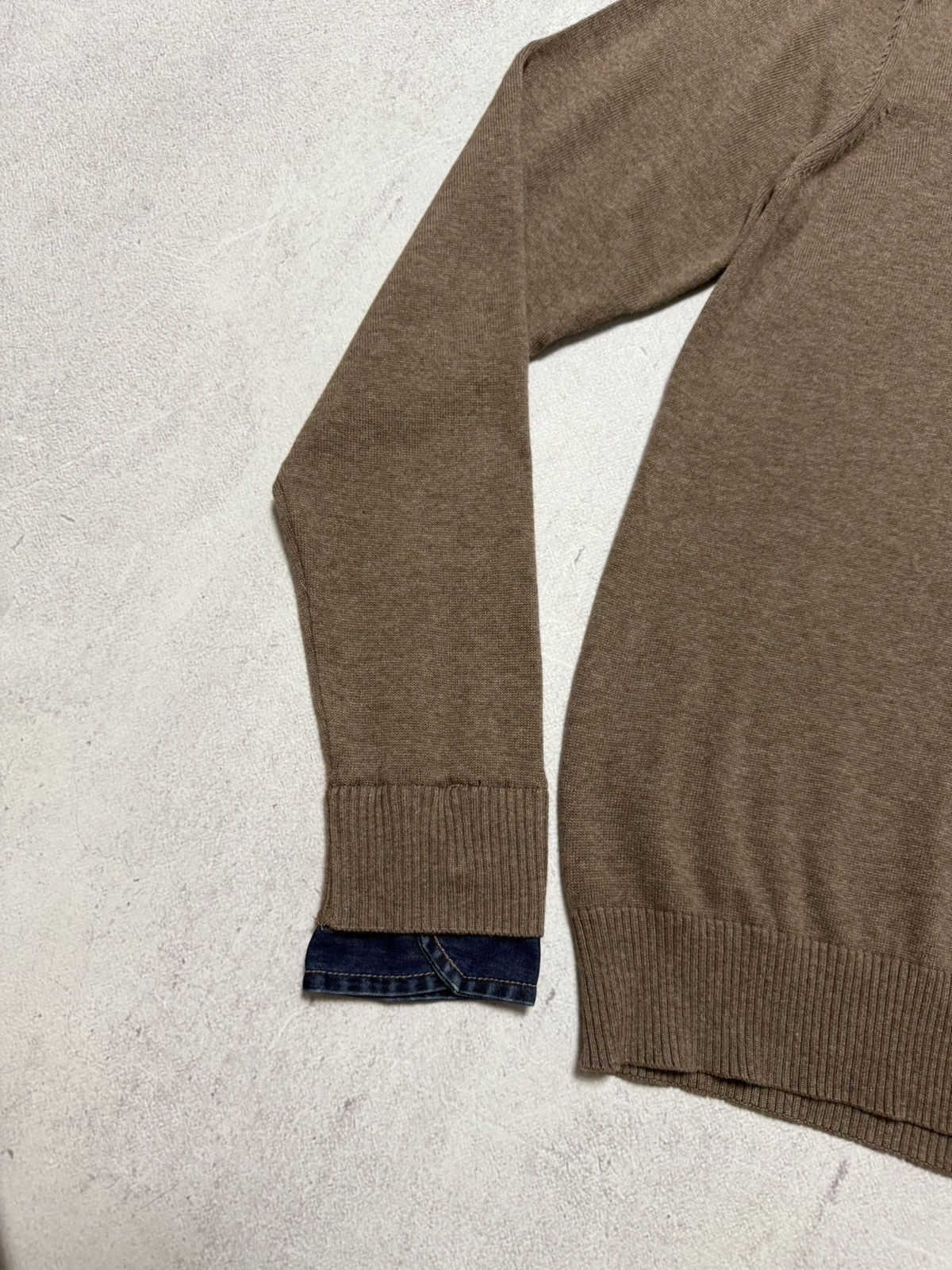 Designer × Dsquared2 Vintage Dsquared2 Sweater Pullover V Neck Mens 90s Size US L / EU 52-54 / 3 - 4 Thumbnail