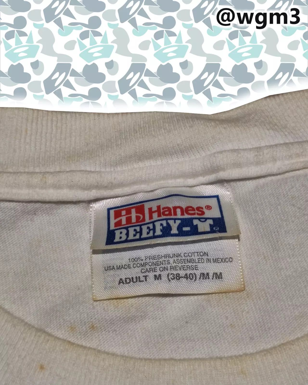 Bape × Vintage 1997 Bape x Stash Tee Size US M / EU 48-50 / 2 - 3 Thumbnail