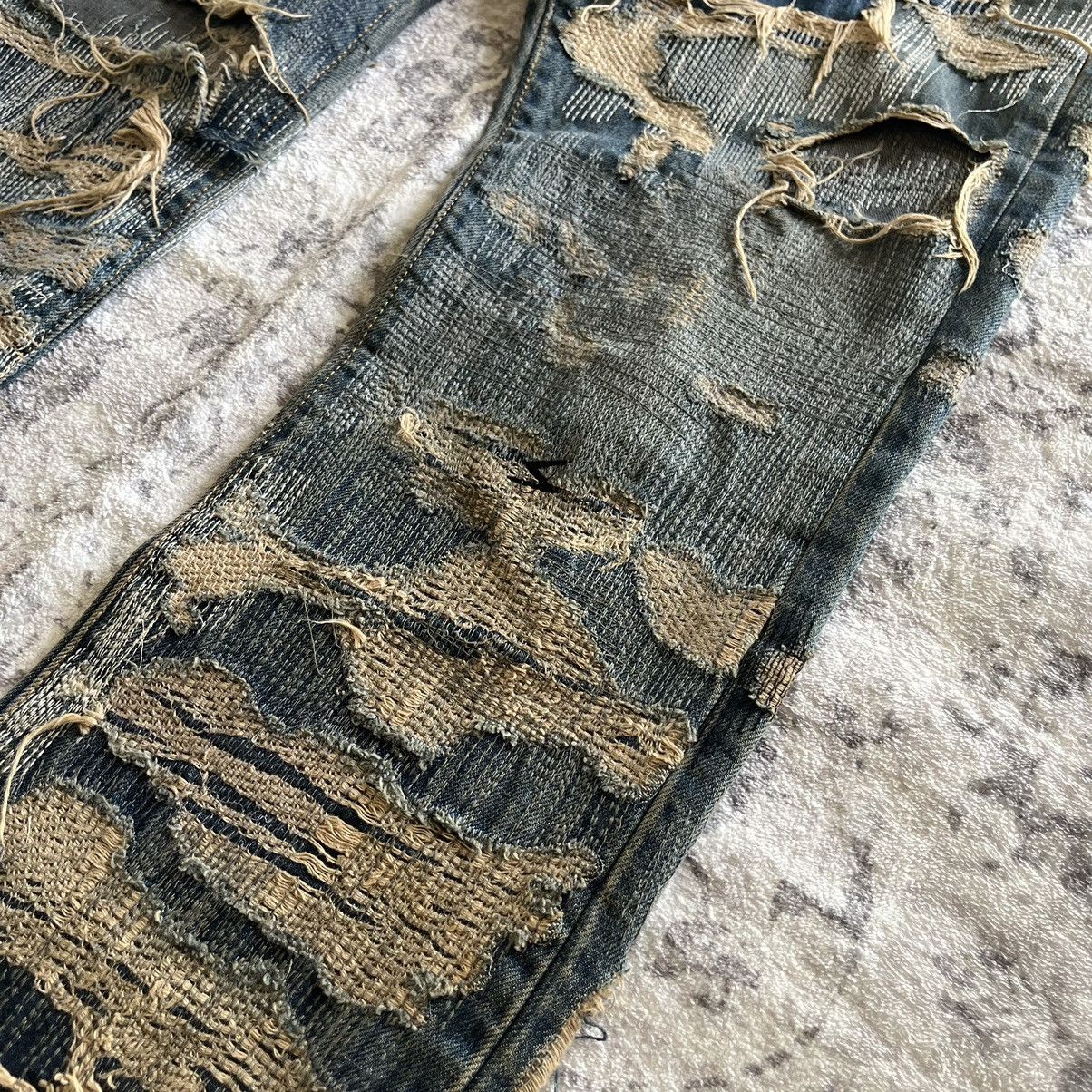 Undercover Undercover AW05 Arts&Crafts 85 Denim Jeans Size US 34 / EU 50 - 2 Thumbnail