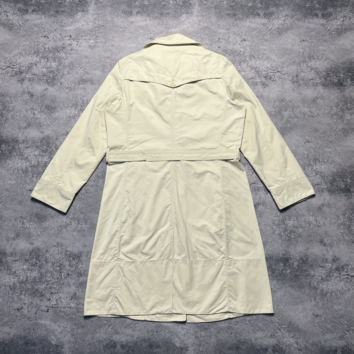 Carlo Colucci Vintage Carlo Colucci Beige Trench Coat Luxury Designer Size S / US 4 / IT 40 - 13 Thumbnail