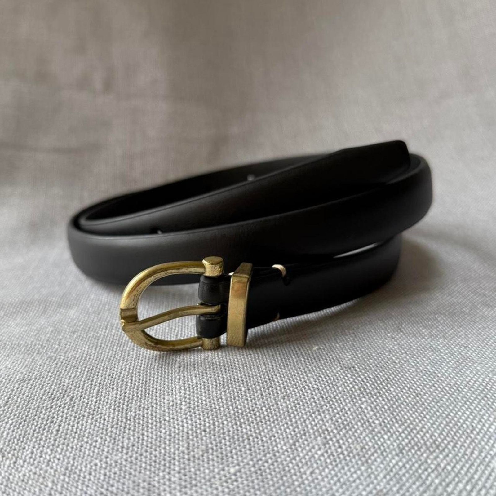 Other Black vegan leather thin MENS1 Size ONE SIZE - 3 Thumbnail