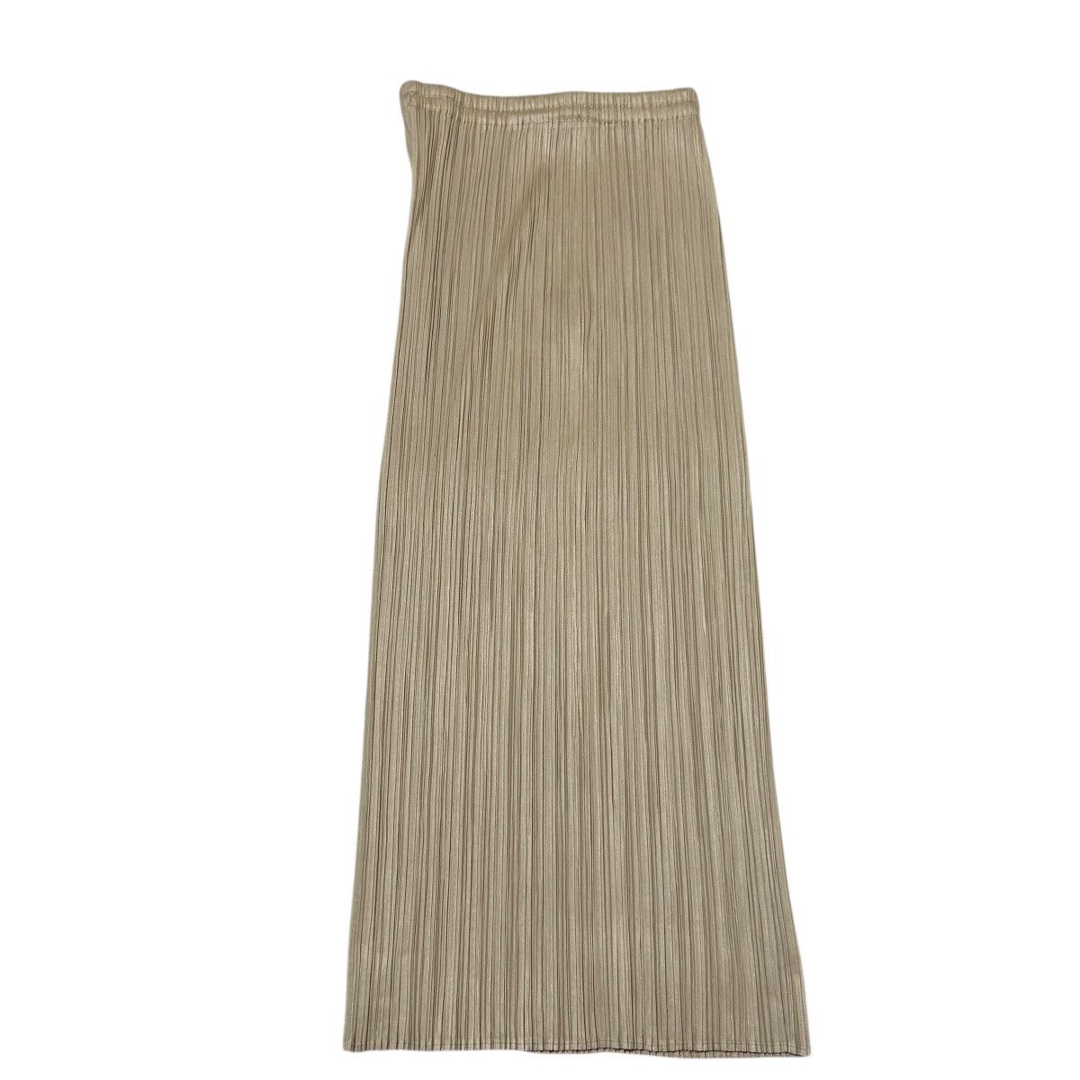 Pleats Please Issey Miyake 700 PLEATS PLEASE ISSEY MIYAKE skirt beige size 1 Size 22" - 3 Thumbnail