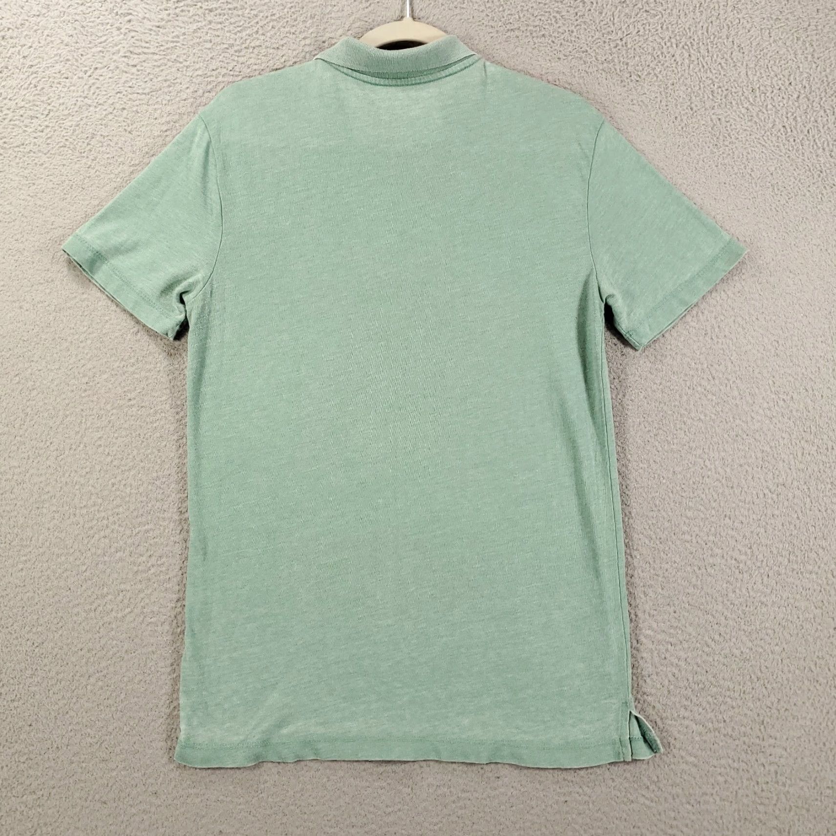Lucky Brand Lucky Brand Venice Burnout Polo Shirt Mens Small Green Lightweight Super Soft Size US S / EU 44-46 / 1 - 6 Thumbnail