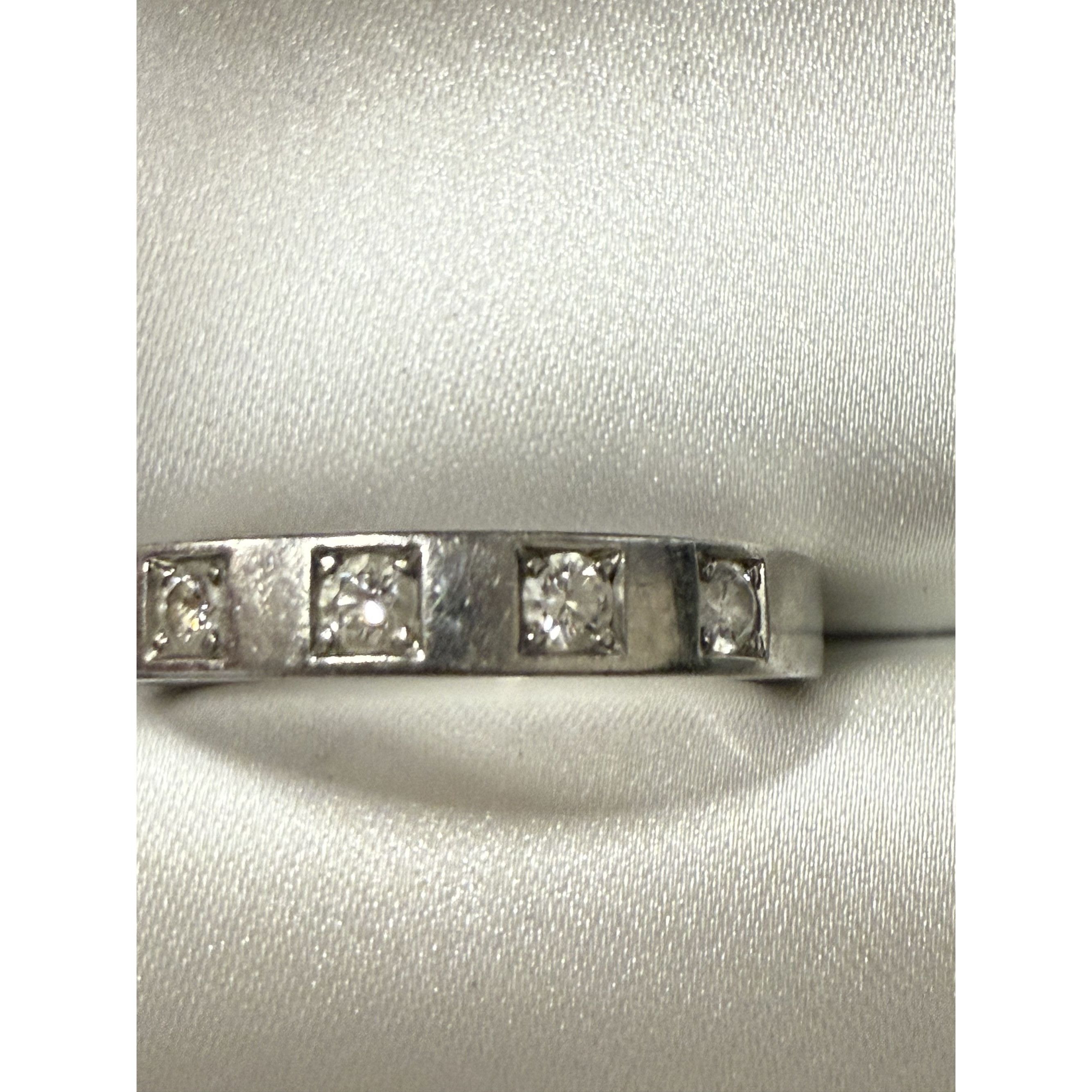 Bvlgari Bvlgari Platinum Diamond Band Ring With Original Box & Packa Size ONE SIZE - 9 Thumbnail