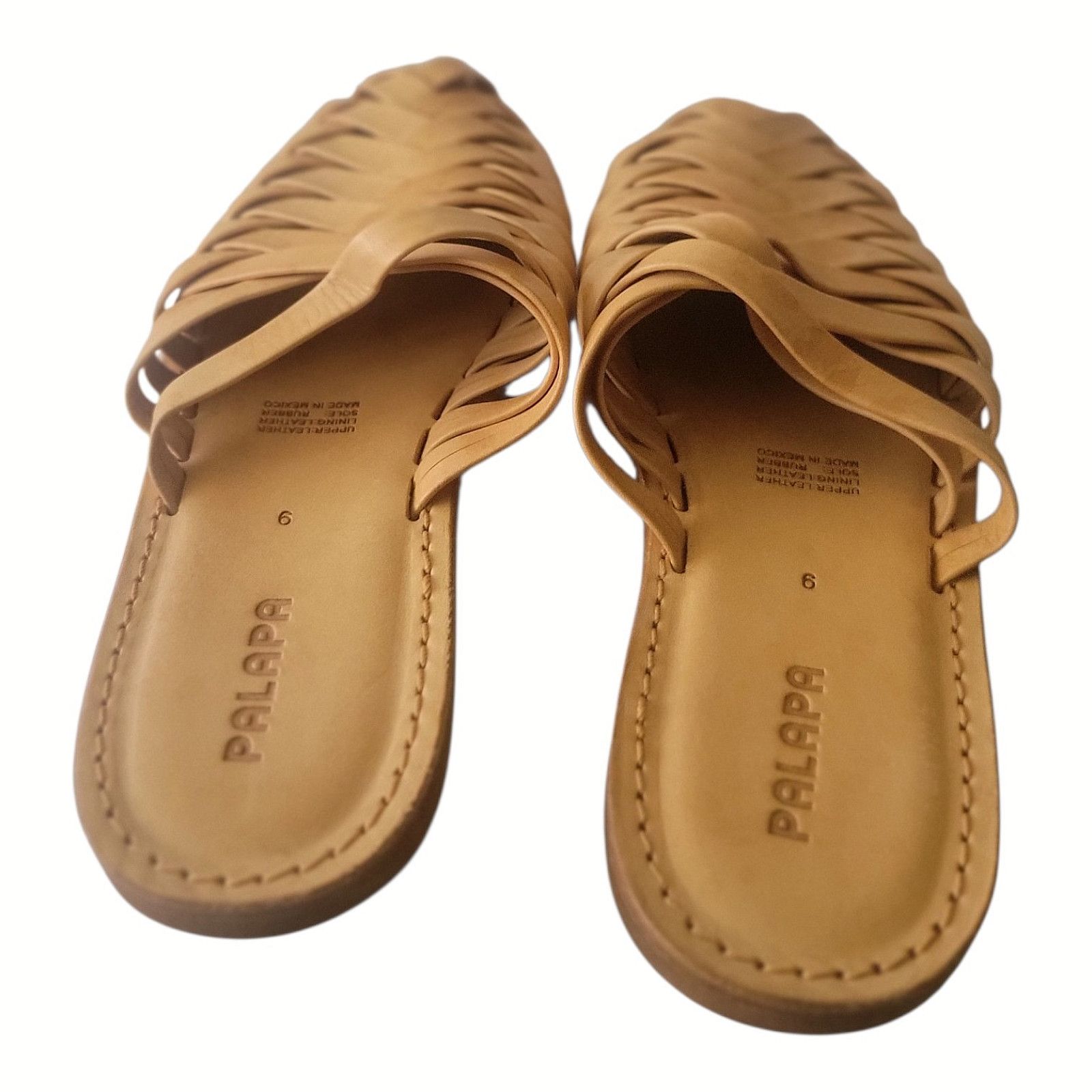 & Other Stories Palapa Comala leather Women Woven Mule Size US 9 Size US 9 / IT 39 - 4 Thumbnail