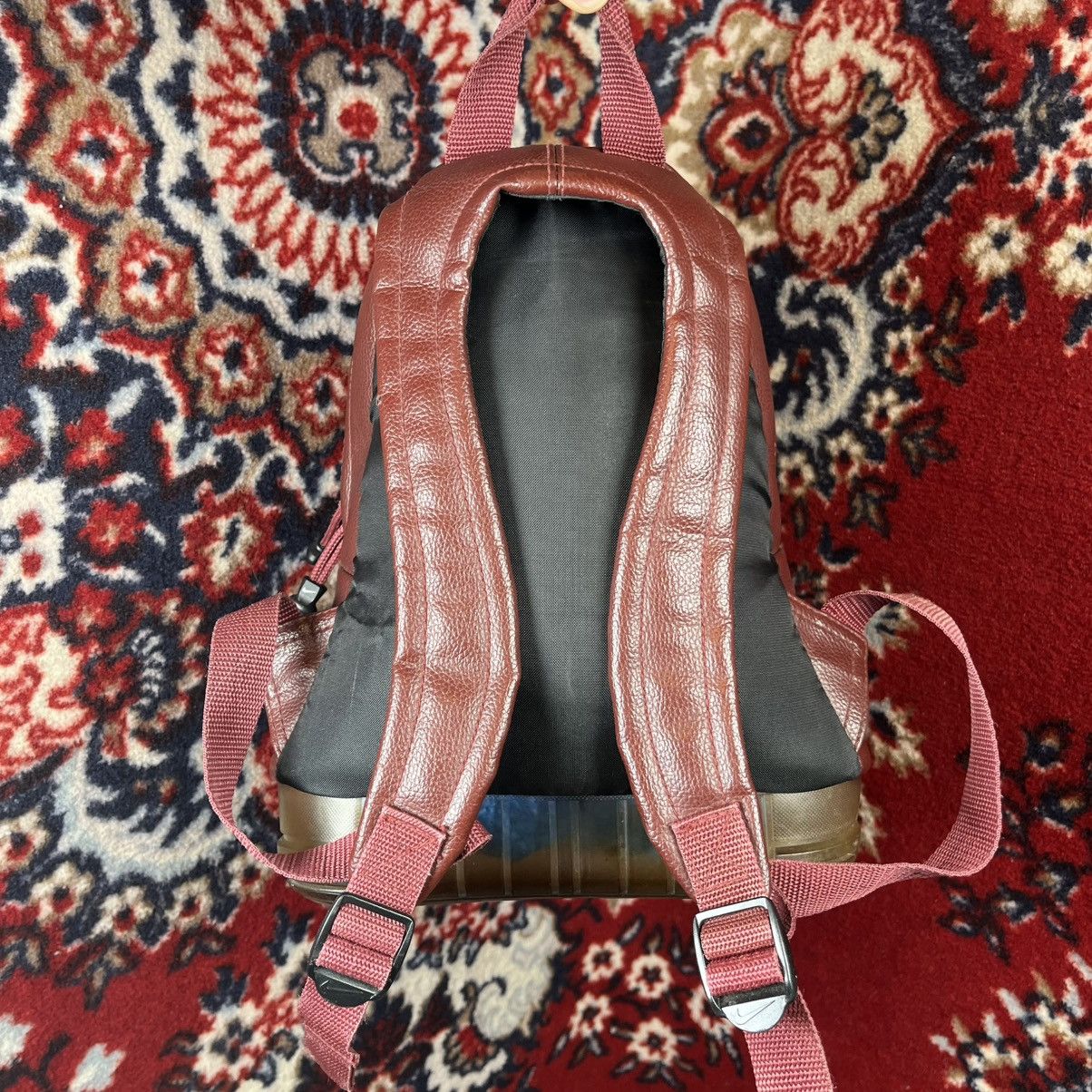 Nike Nike Vintage Mini Backpack Burgundy Wine Sneaker Sole Bottom Size ONE SIZE - 4 Thumbnail
