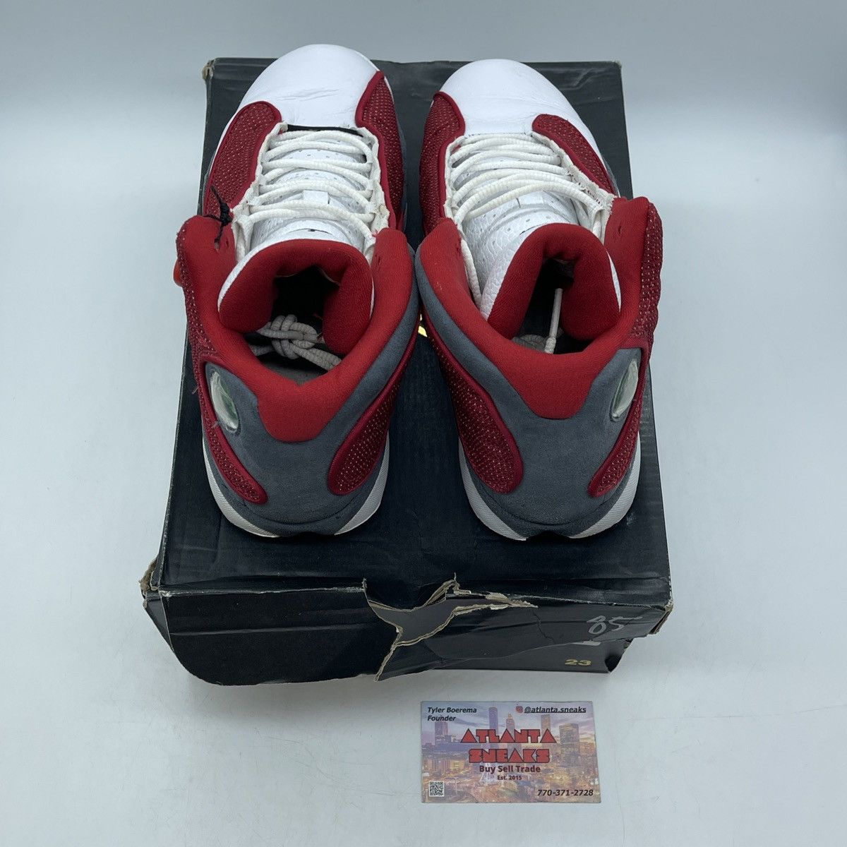 Jordan Brand Air Jordan 13 red flint Size US 6.5 / EU 39-40 - 6 Thumbnail