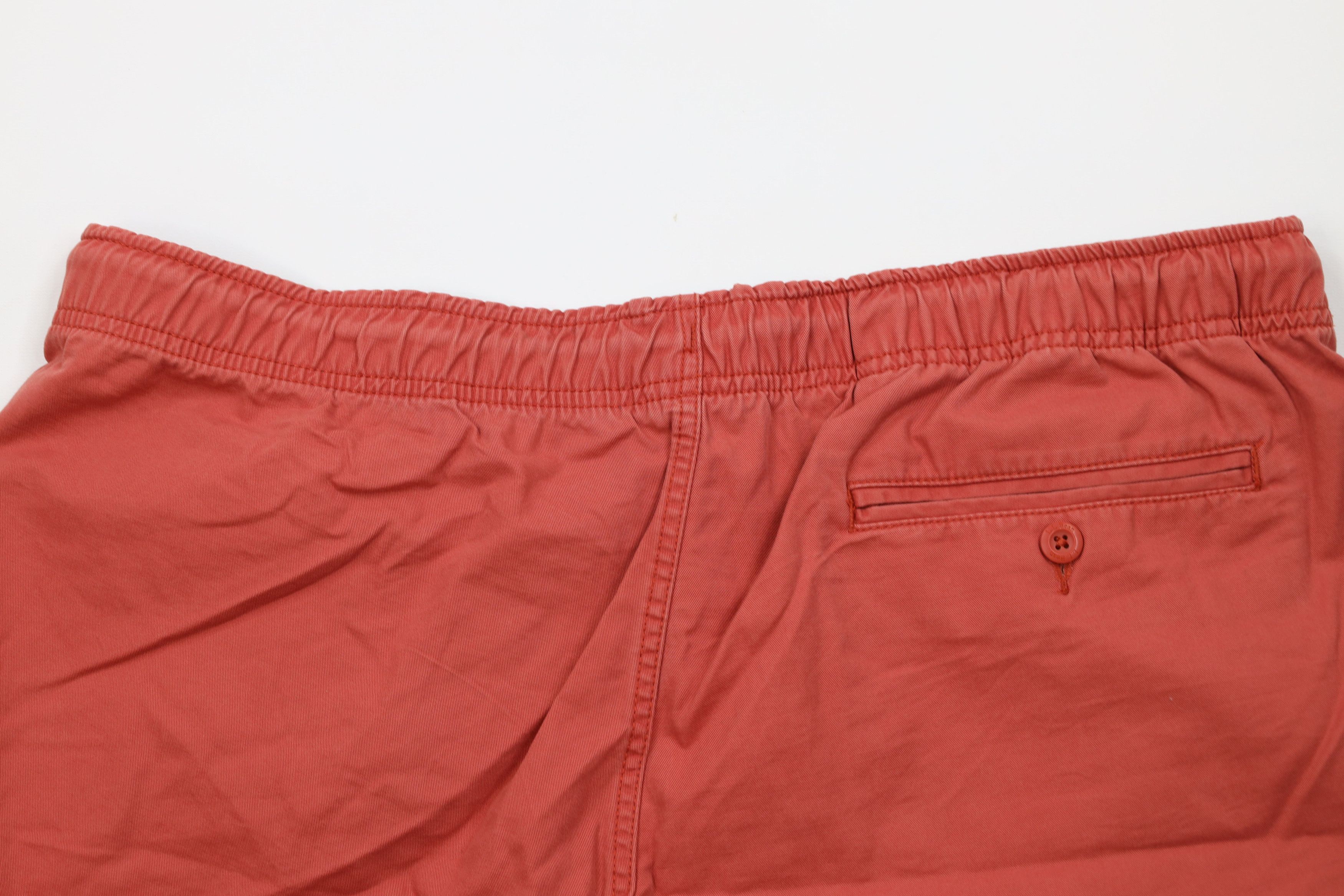 L.L. Bean Vintage LL Bean Blank Organic Cotton Above Knee Shorts Red Size US 36 / EU 52 - 12 Thumbnail