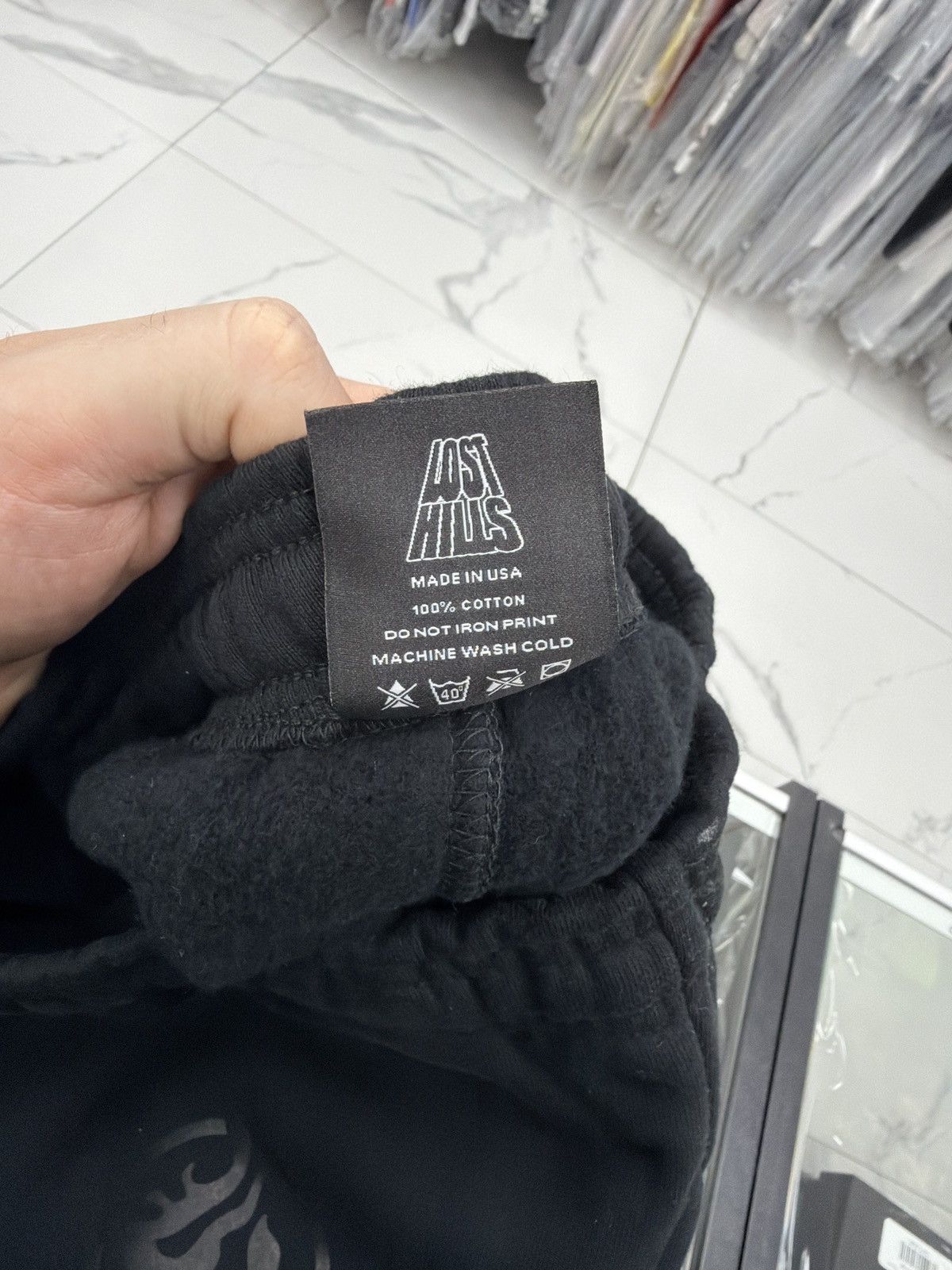 Other Lost In The Hills Rhinstone Shorts "Black" Size US 40 / EU 56 - 3 Thumbnail