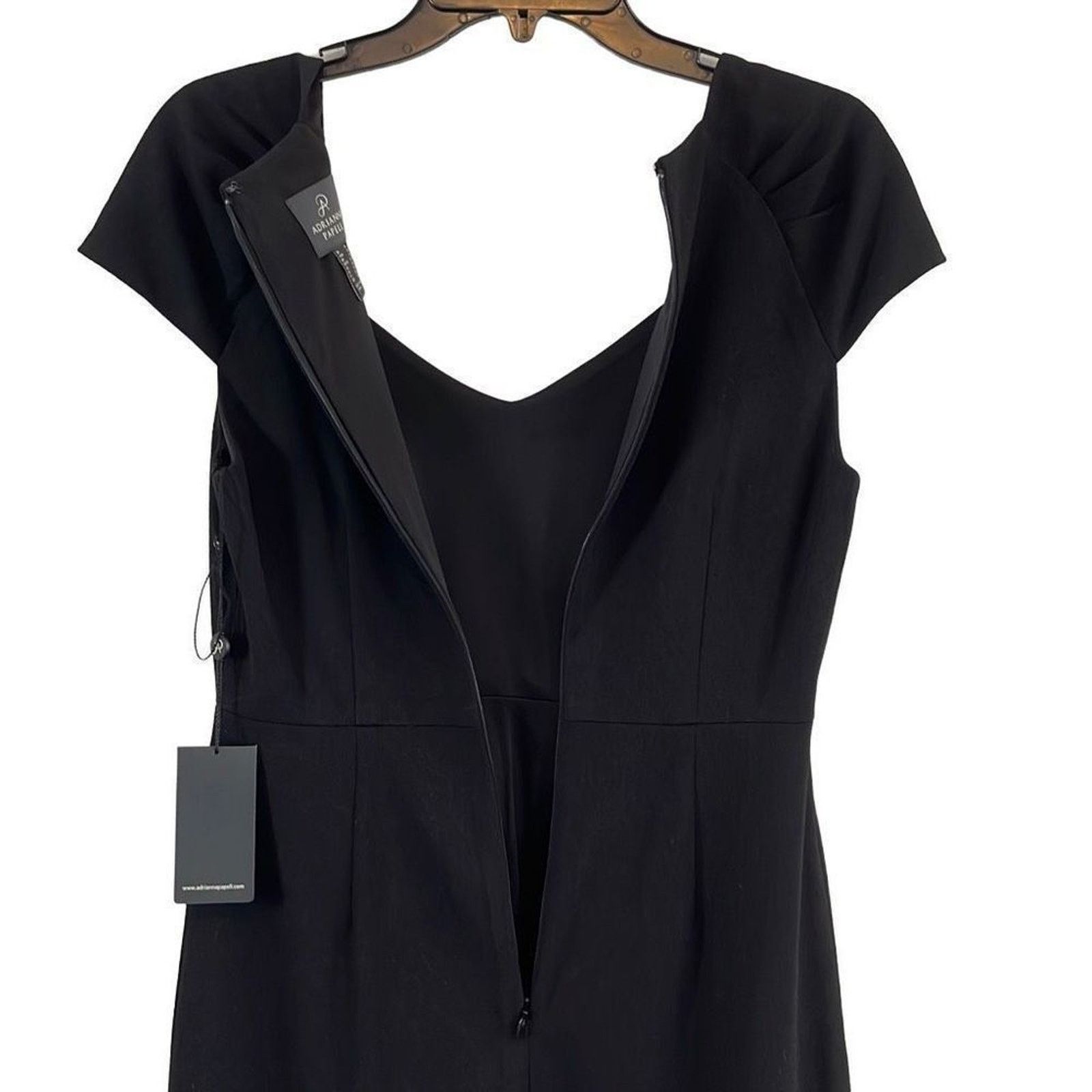Adrianna Papell Adrianna Papell Divine High Low Midi Dress Size 0 NWT Size XS / US 0-2 / IT 36-38 - 6 Thumbnail