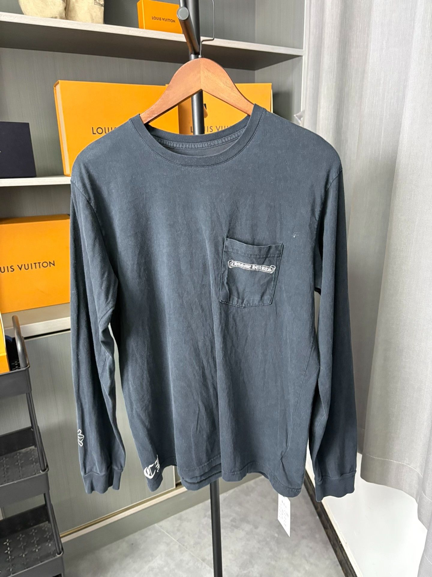 Chrome Hearts Chrome Hearts Black T-Shirt L Men Size US L / EU 52-54 / 3 - 1 Thumbnail