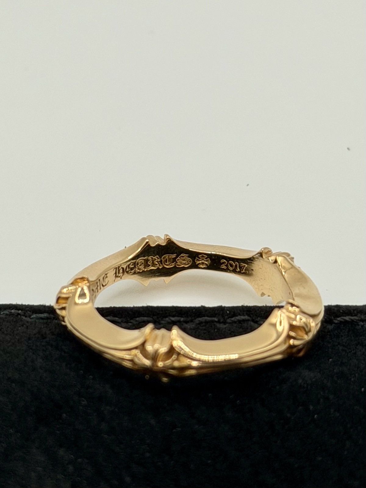 Chrome Hearts Chrome Hearts 22K Gold Bone Ring Size ONE SIZE - 2 Thumbnail