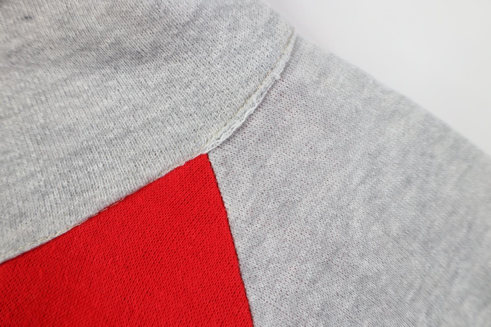 Vintage Vintage 70s Streetwear Black Tennis Track Jacket Red USA Size US XL / EU 56 / 4 - 4 Thumbnail