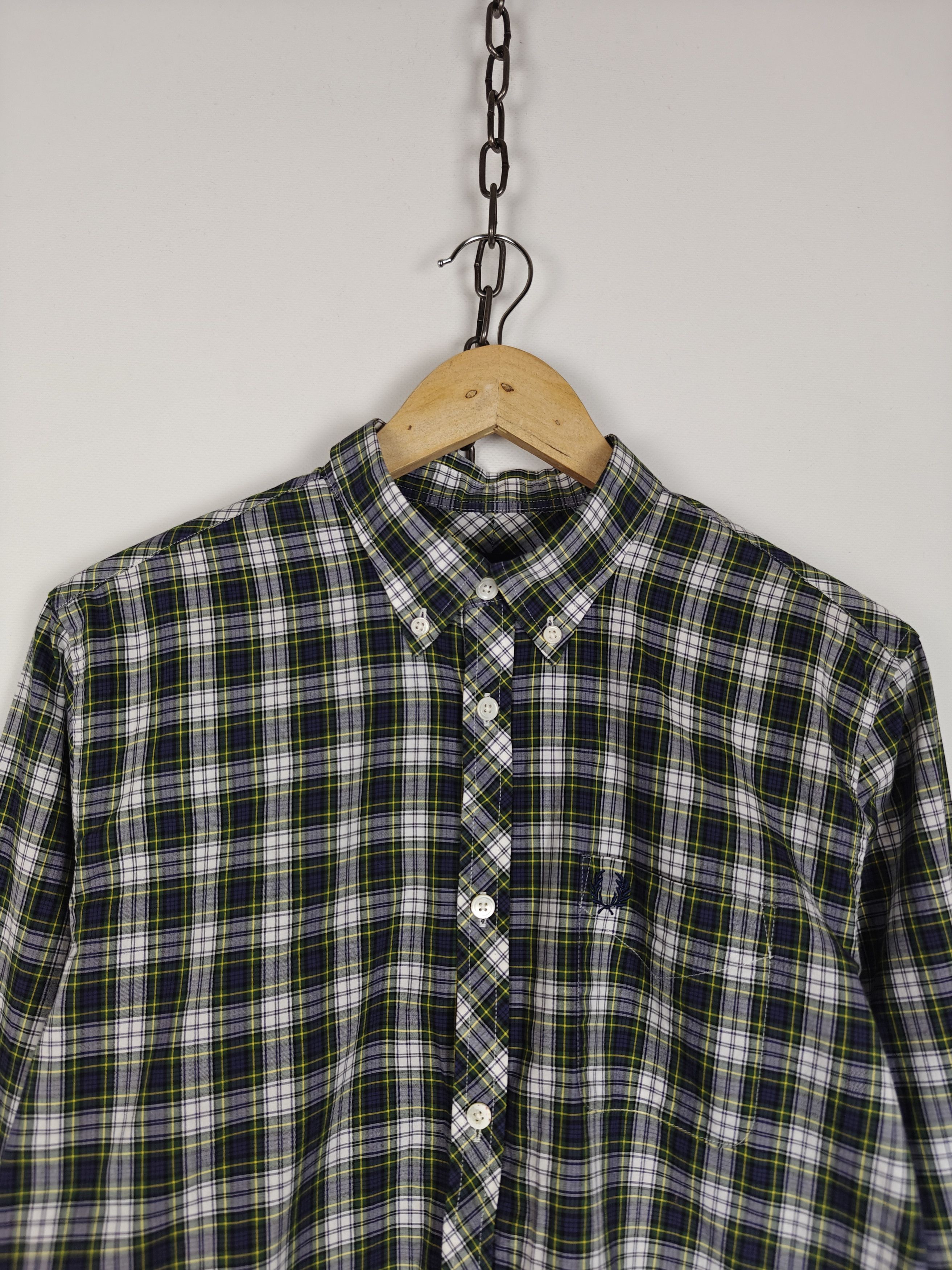 Fred Perry Fred Perry Check Shirt Collared size S Size US S / EU 44-46 / 1 - 2 Thumbnail