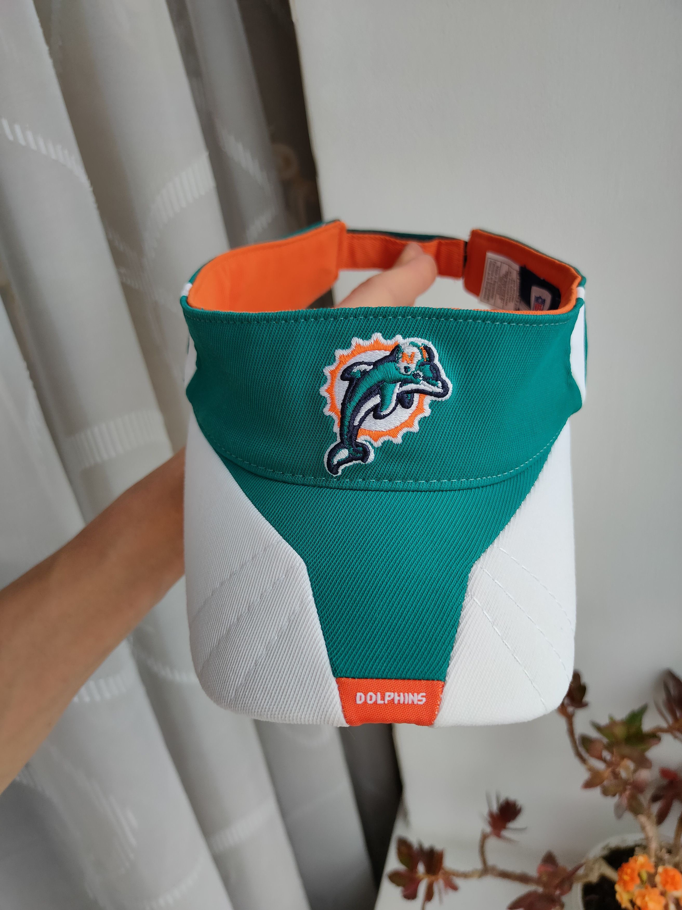 Reebok Reebok NFL Miami Dolphins vintage visor cap hat Size ONE SIZE - 1 Thumbnail