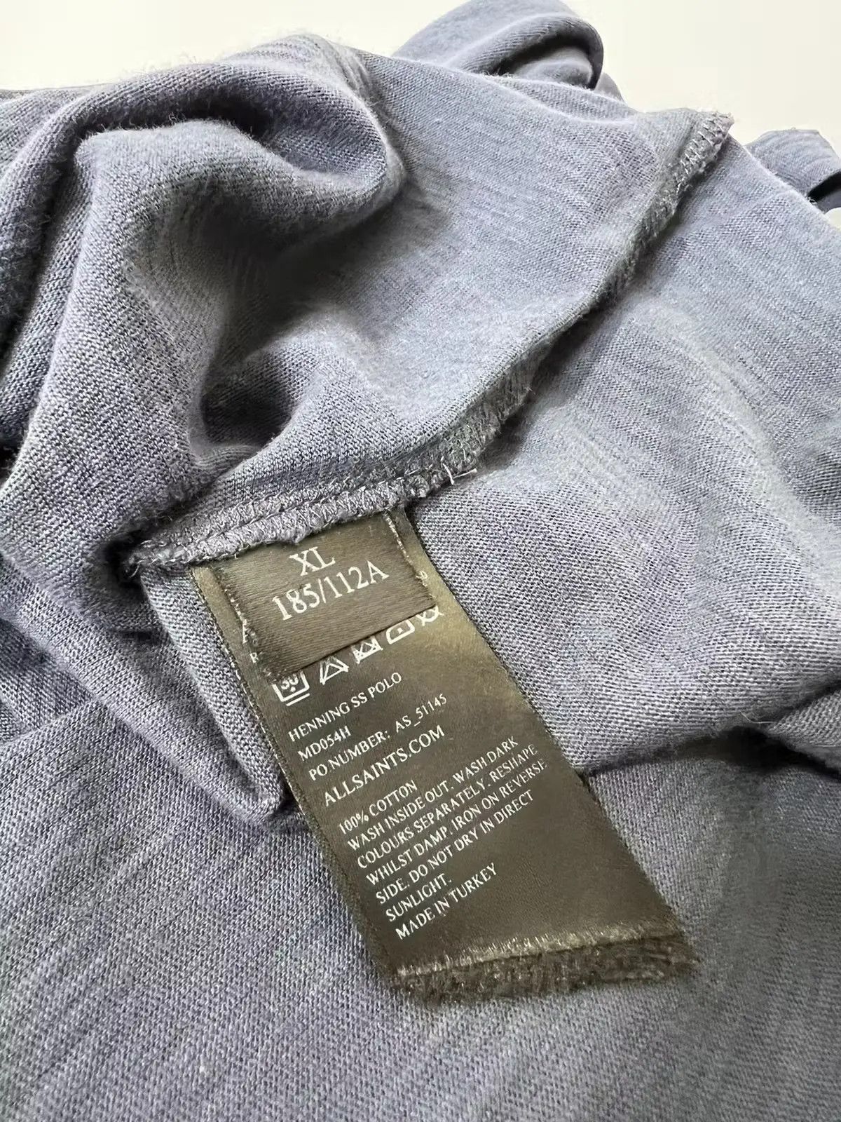 Allsaints × Japanese Brand All Saints Henning SS polo Size US XL / EU 56 / 4 - 4 Thumbnail
