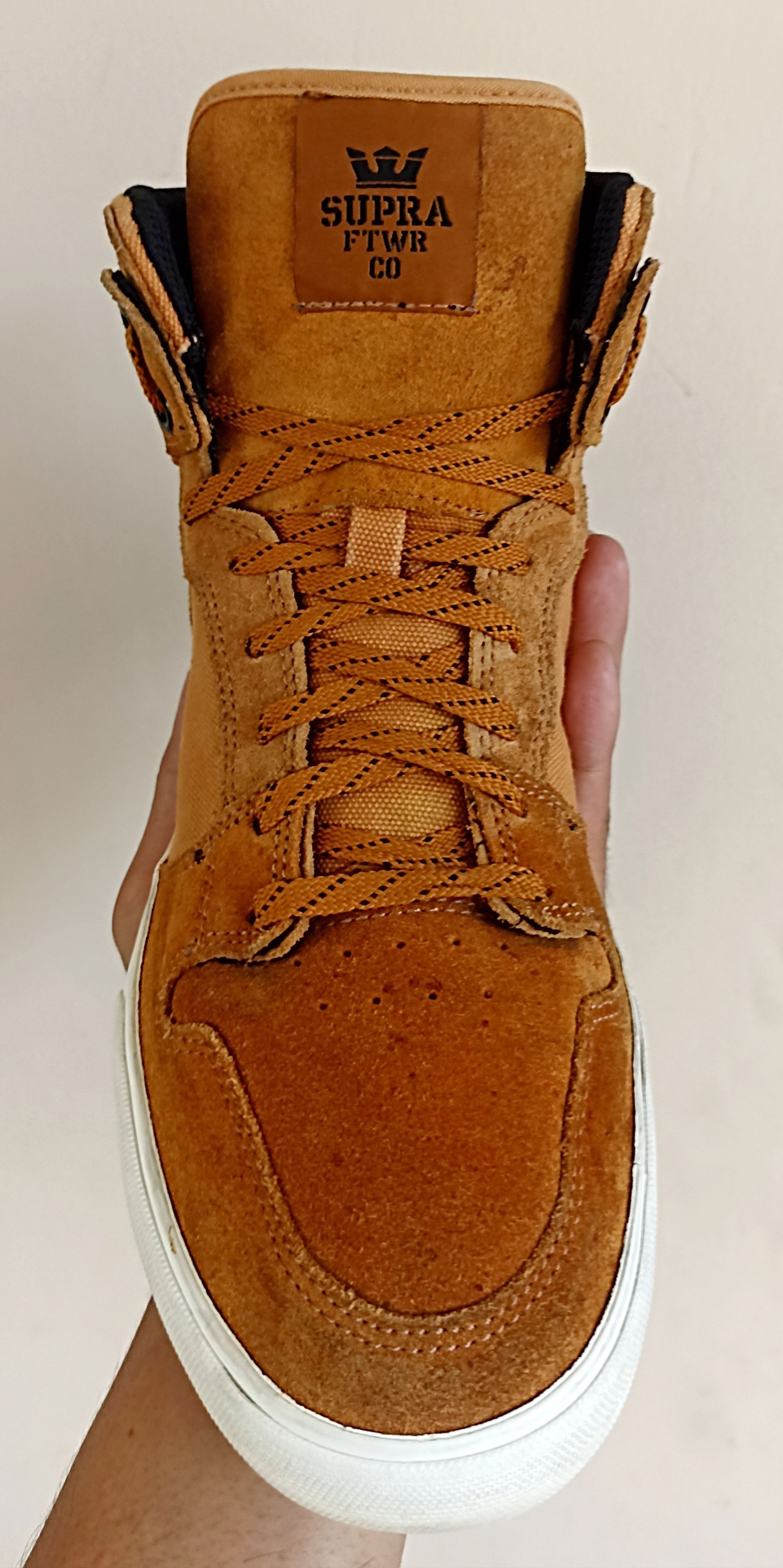 Supra Supra Vaider Wheat Skate Boarding Sneakers Size US 12 / EU 45 - 8 Thumbnail
