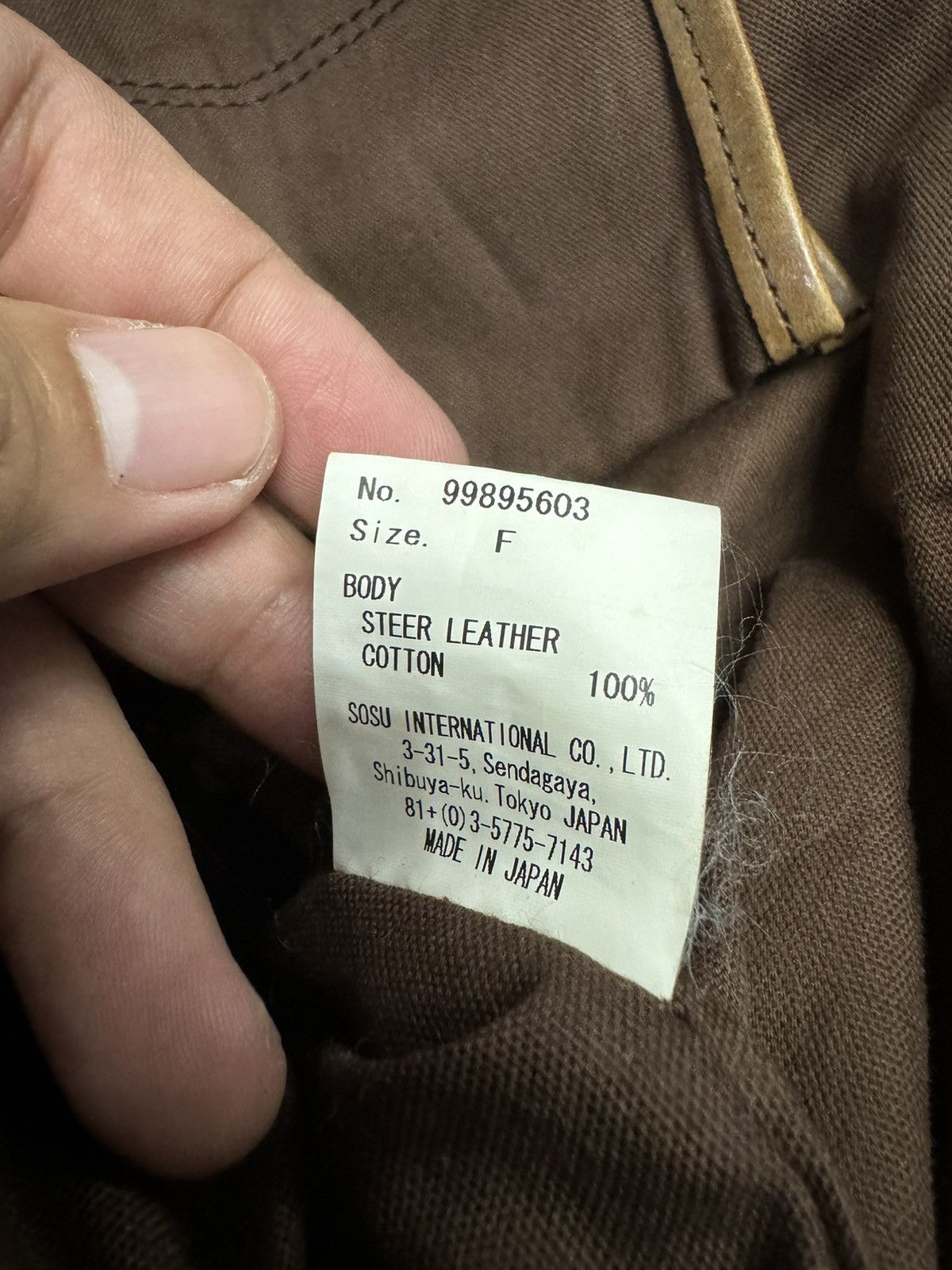 Maison MIHARA YASUHIRO MIHARAYASUHIRO FABRIC AND LEATHER TOTE BAG Size ONE SIZE - 9 Thumbnail