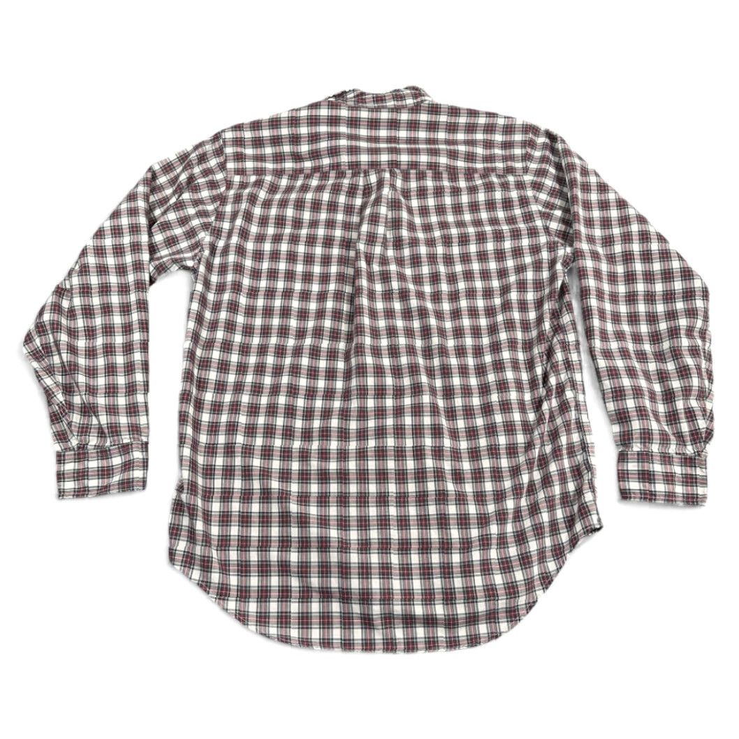 Vintage VINTAGE LL Bean Shirt Adult LARGE White Red Plaid Single Needle Tailoring 80s Shirts Mens Size US L / EU 52-54 / 3 - 3 Thumbnail