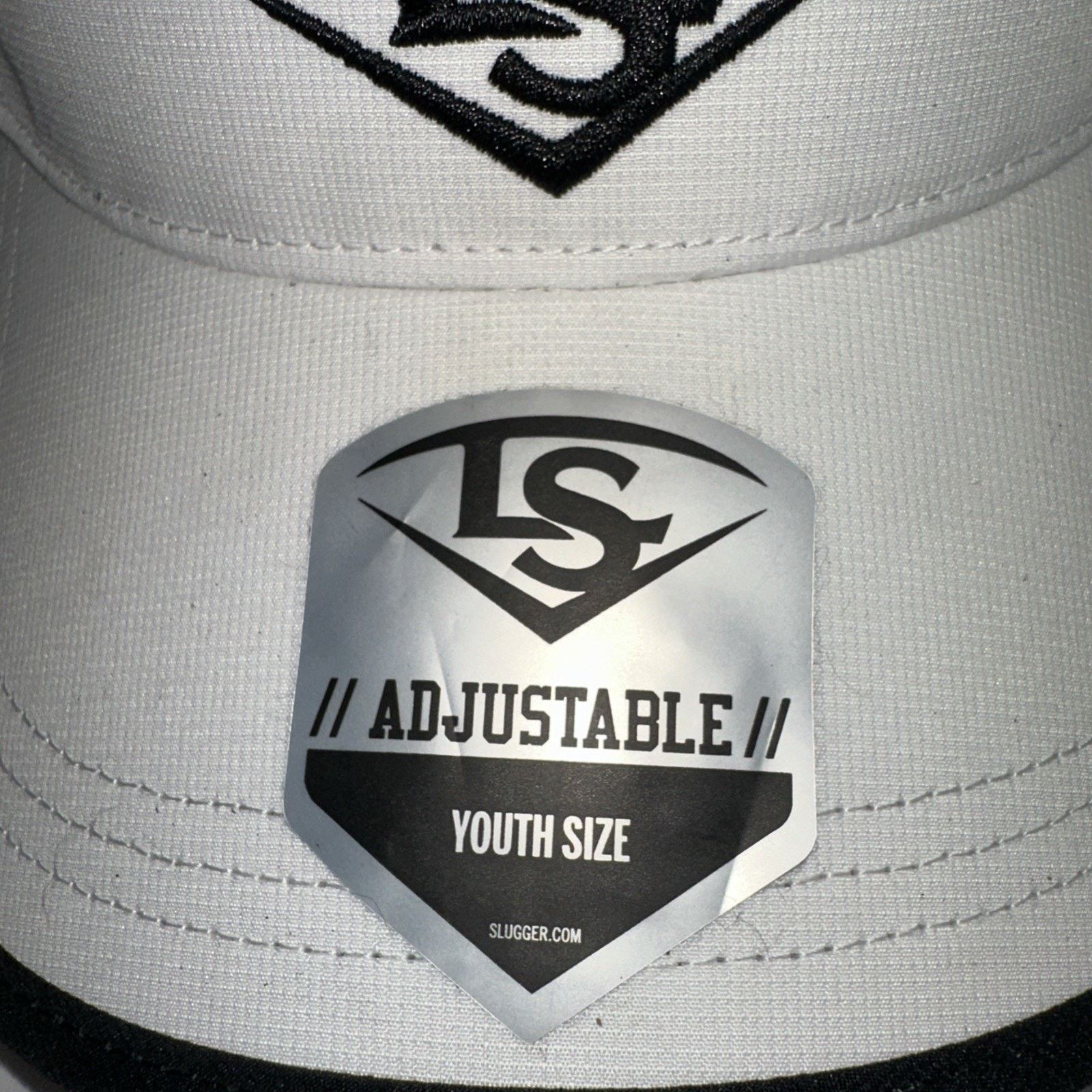 Louisville Slugger Louisville Slugger Baseball Softball Visor White/Black Size ONE SIZE - 3 Thumbnail