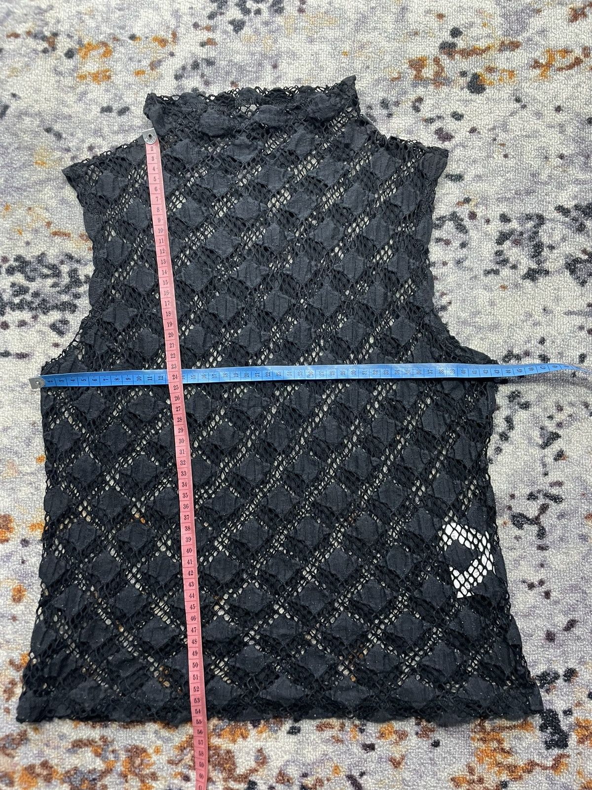 Japanese Brand × KMRii japanese seninon Mesh tank top knit y2k Size US S / EU 44-46 / 1 - 6 Thumbnail